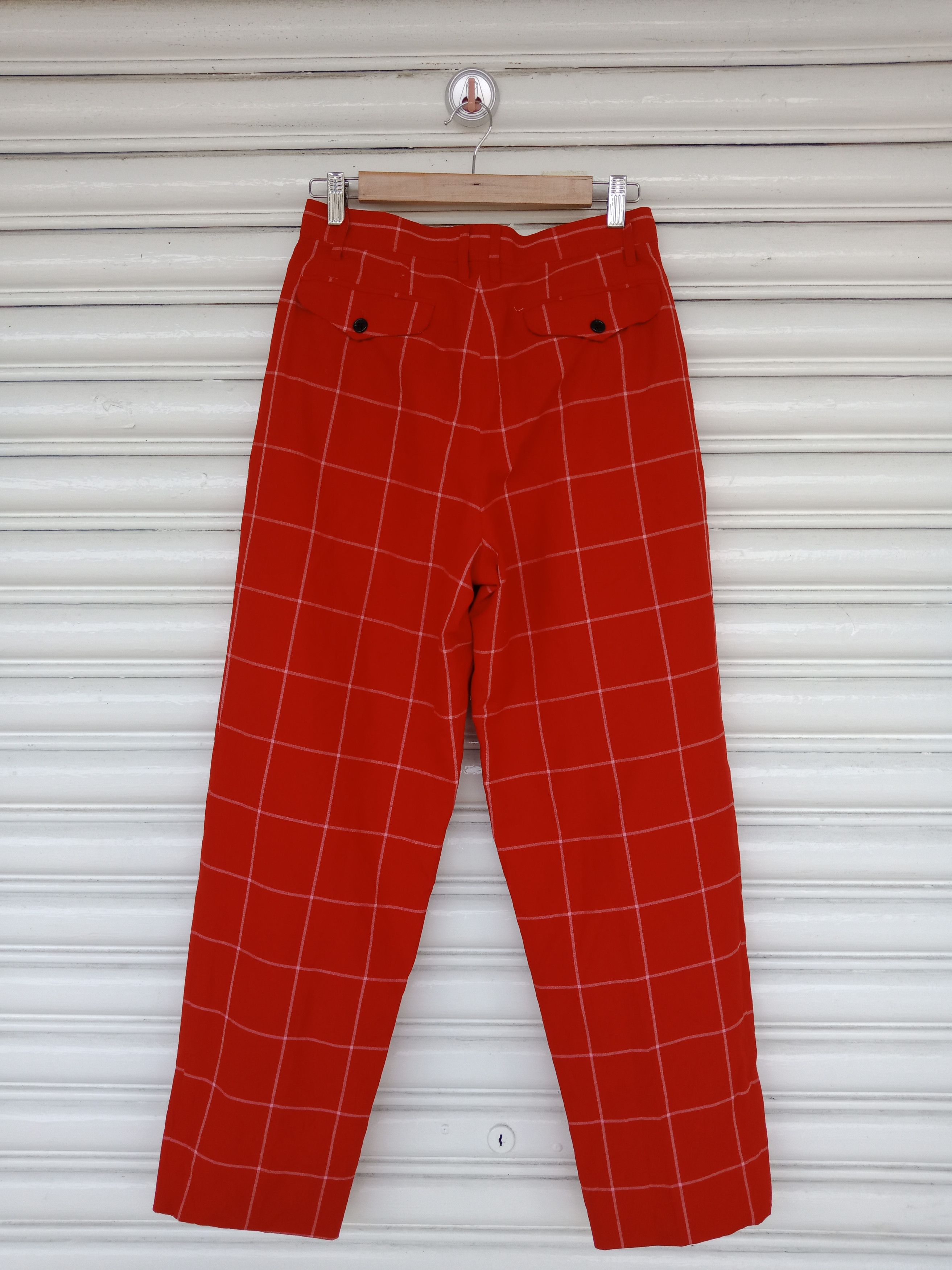 Hysteric Glamour Hysteric Glamour Reds Checker Size US 28 / EU 44 - 2 Thumbnail