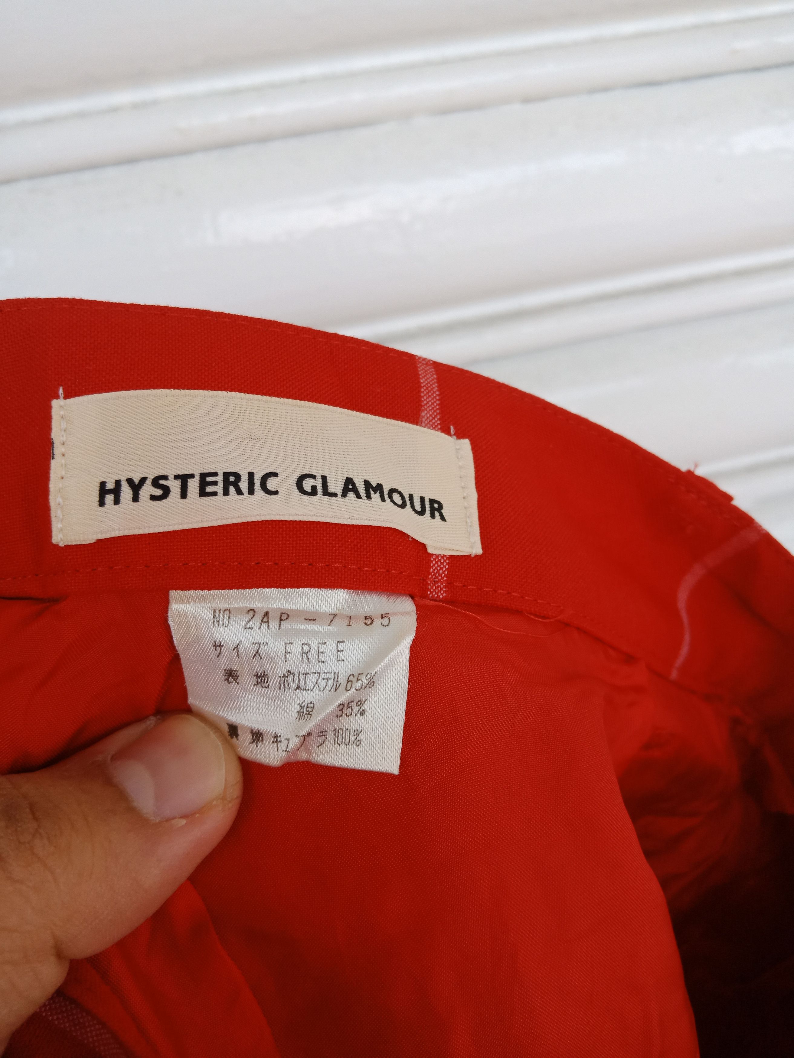 Hysteric Glamour Hysteric Glamour Reds Checker Size US 28 / EU 44 - 9 Thumbnail