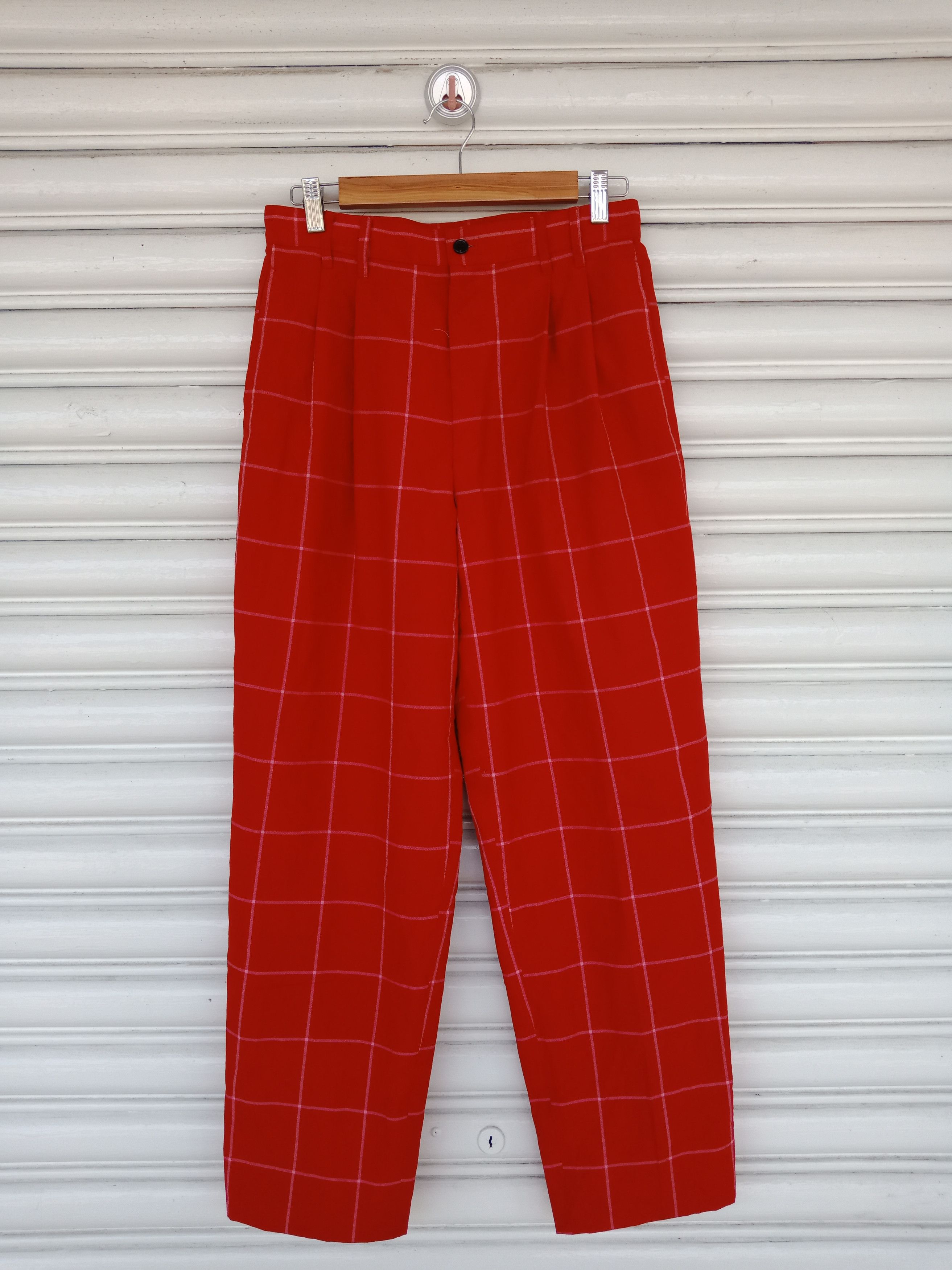 Hysteric Glamour Hysteric Glamour Reds Checker Size US 28 / EU 44 - 1 Thumbnail