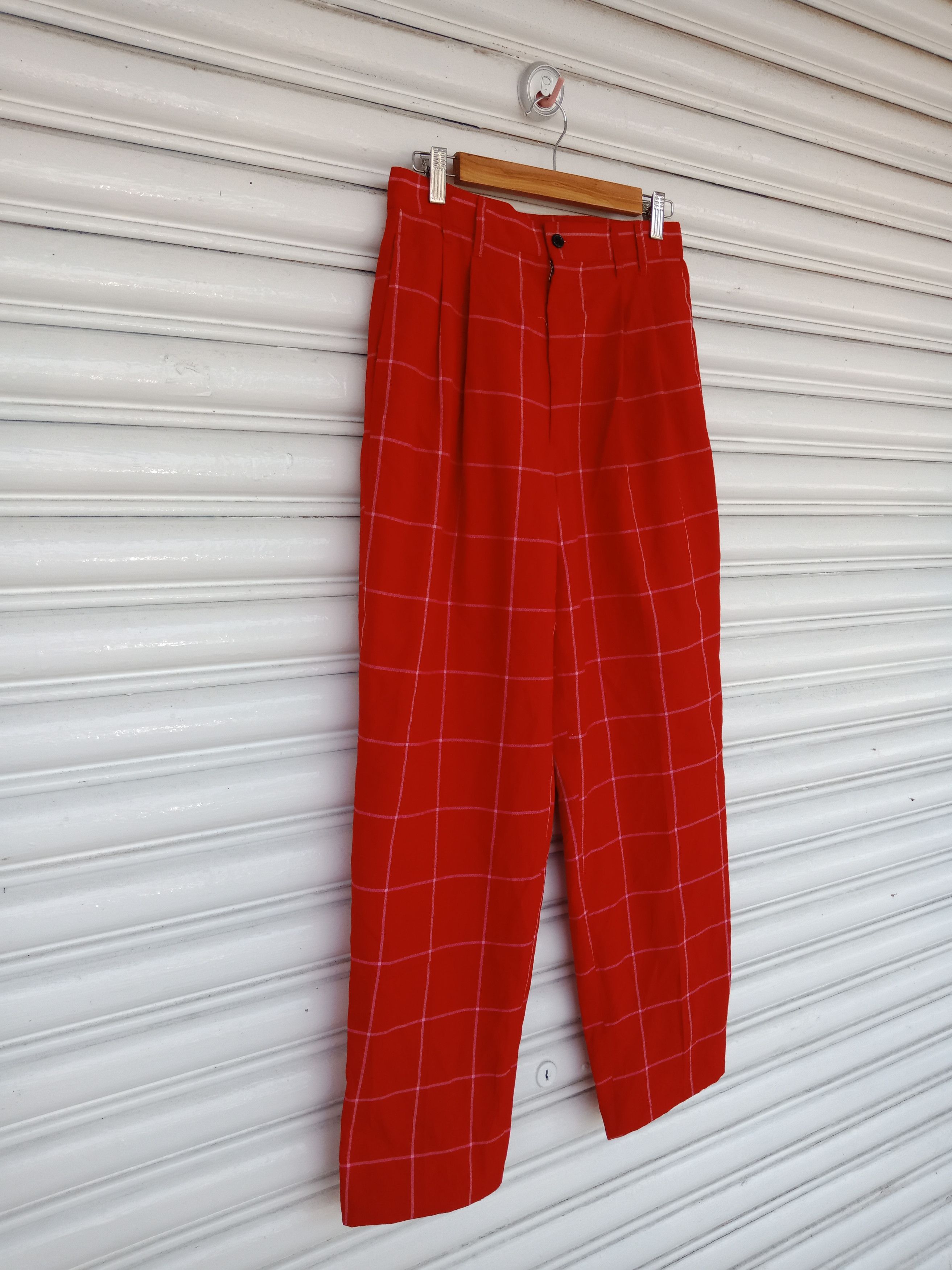 Hysteric Glamour Hysteric Glamour Reds Checker Size US 28 / EU 44 - 4 Thumbnail