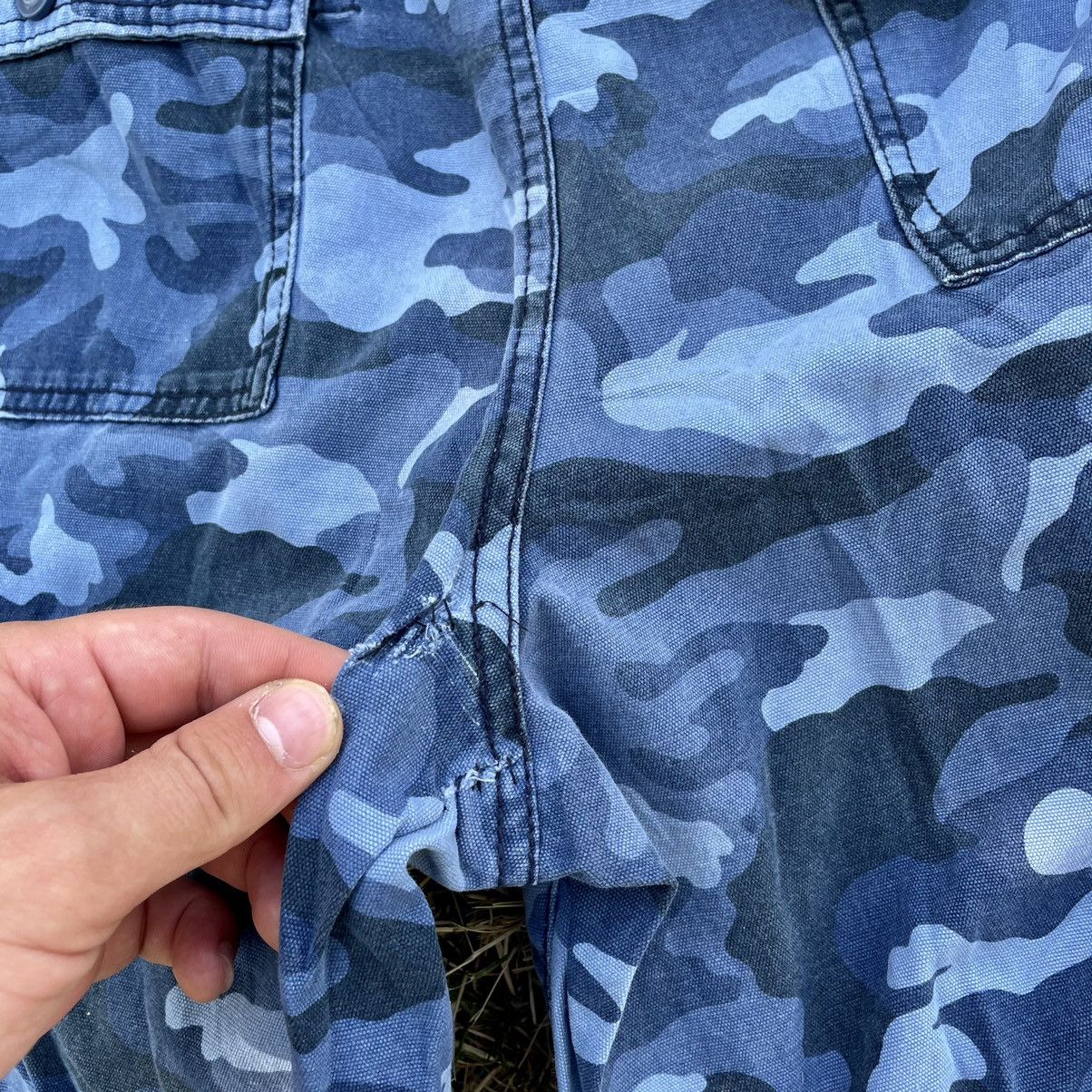 Vintage Vintage 90s Military Cargo Logo Shorts Streetwear Travis Size US 32 / EU 48 - 7 Thumbnail