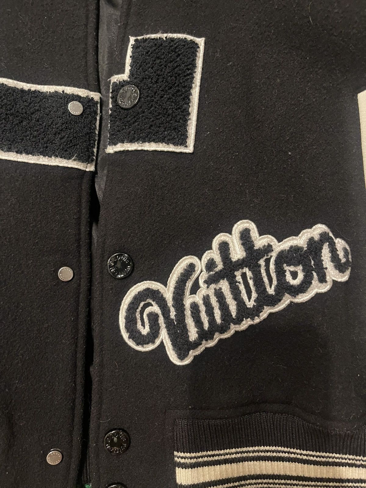 Louis Vuitton Louis Vuitton x Virgil Varsity Jacket Size US M / EU 48-50 / 2 - 7 Thumbnail