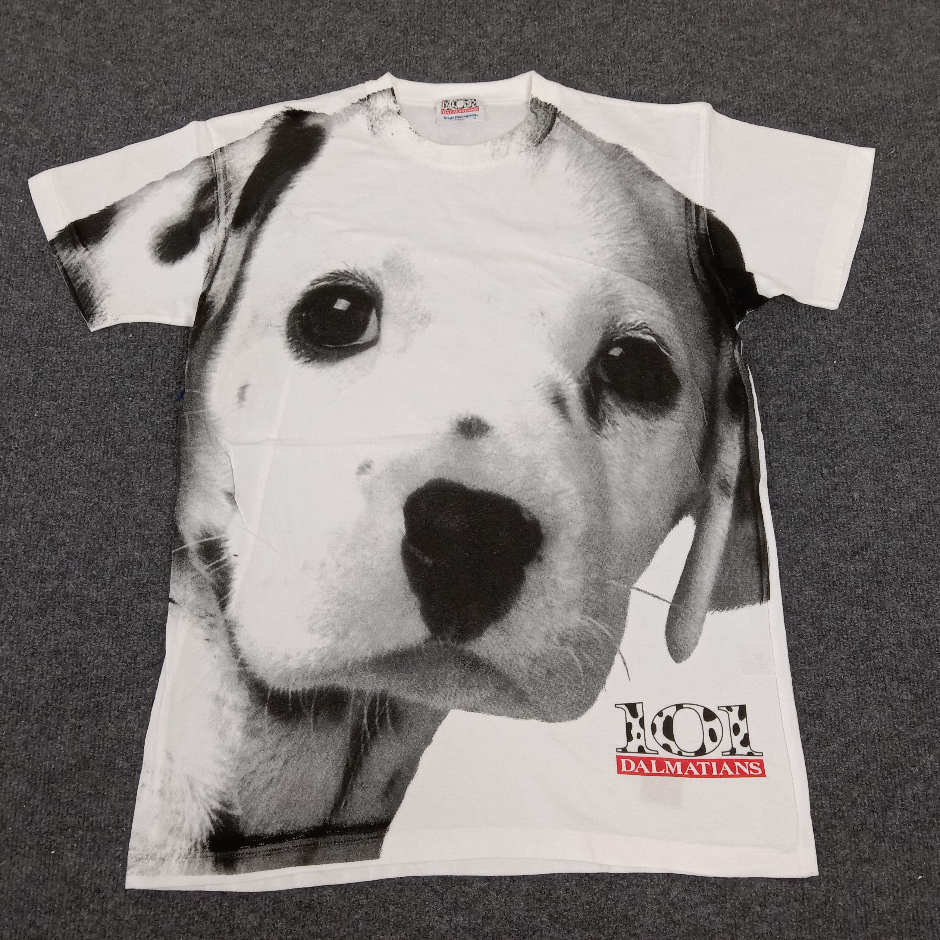 Cartoon Network × Disney × Vintage 101 Dalmatians Overprint Disney's Tshirt Size US L / EU 52-54 / 3 - 1 Thumbnail