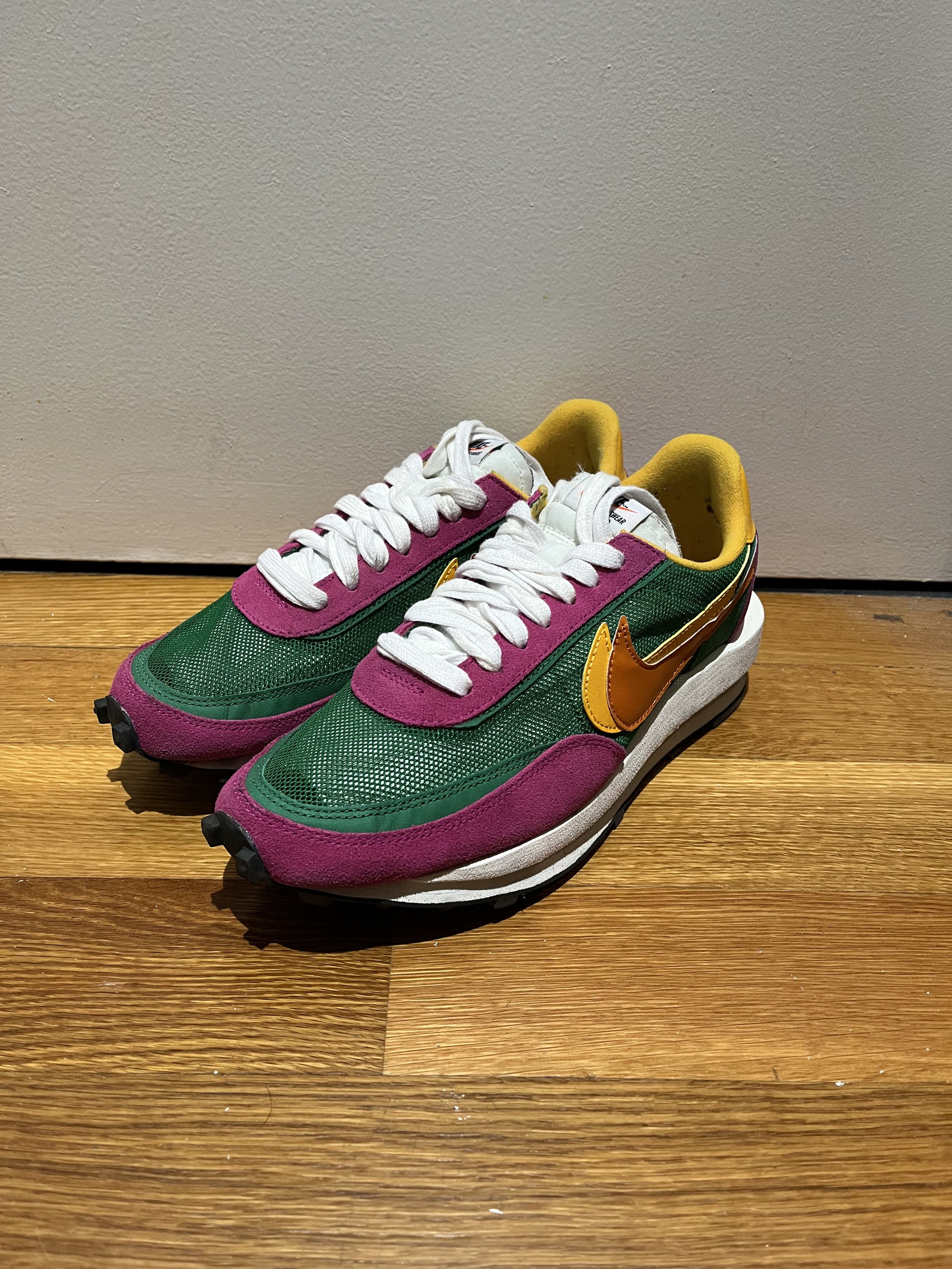 Nike × Sacai LD Waffle Pine Green Size US 9.5 / EU 42-43 - 2 Thumbnail
