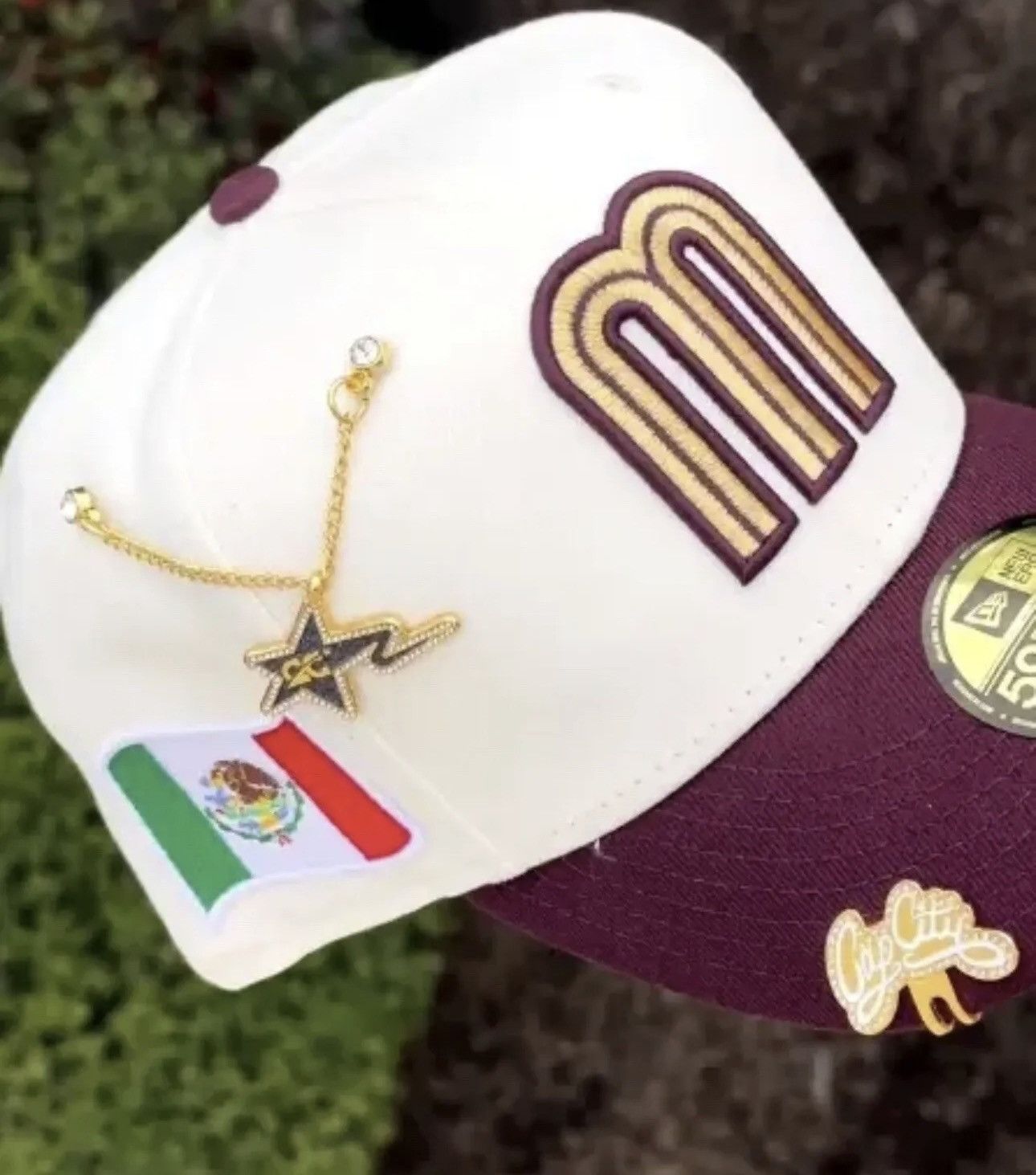 New Era Cap city Mexico WBC flag chrome two tone fitted 7 5/8 Grailed