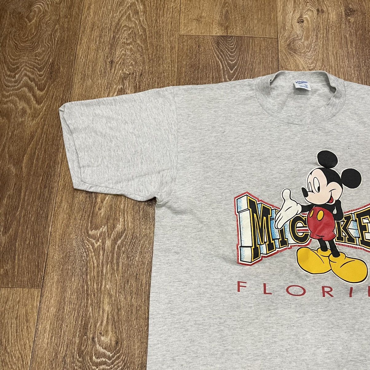 Disney Vintage 90s Disney Mickey Mouse Florida Tee Streetwear Size US XL / EU 56 / 4 - 3 Thumbnail