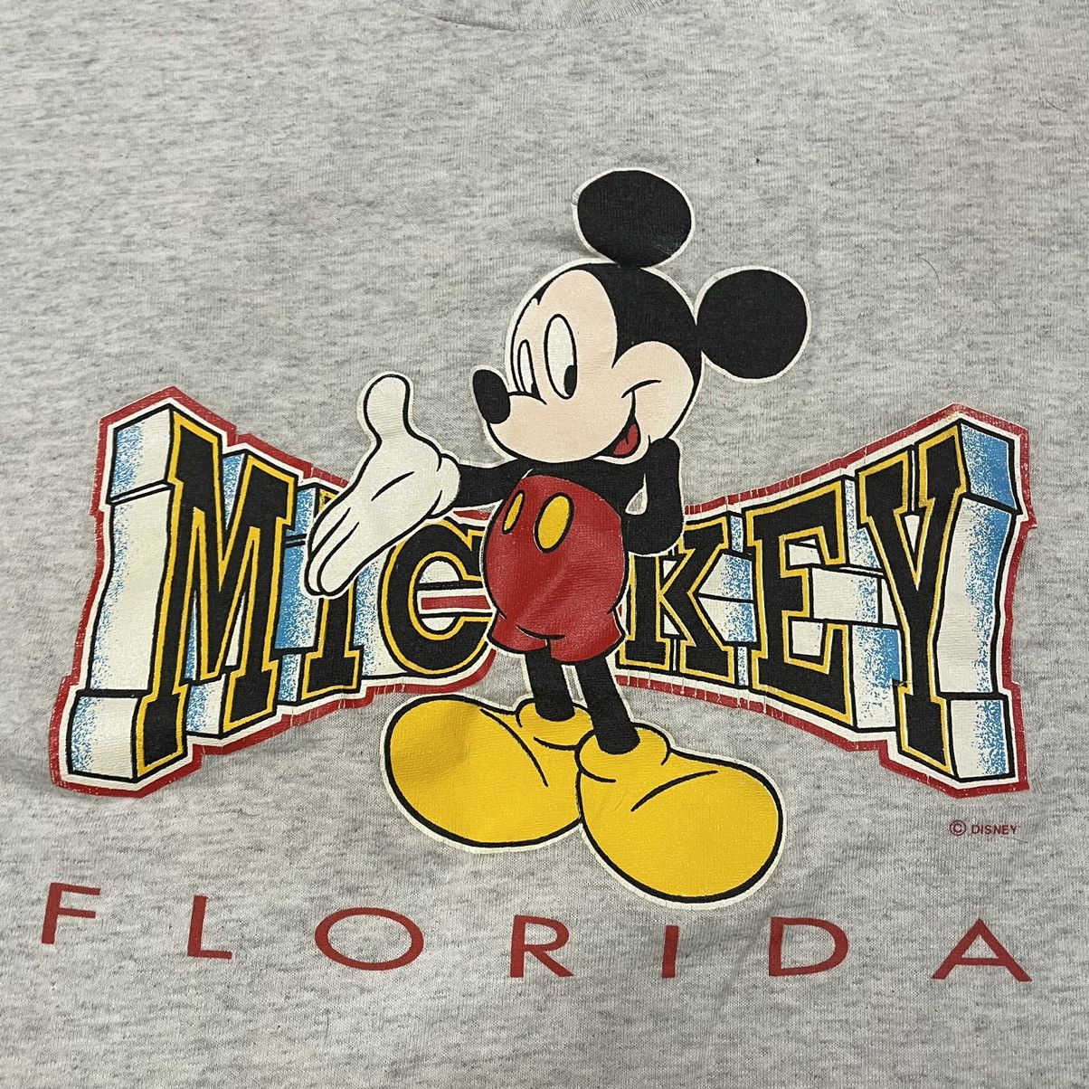 Disney Vintage 90s Disney Mickey Mouse Florida Tee Streetwear Size US XL / EU 56 / 4 - 6 Thumbnail