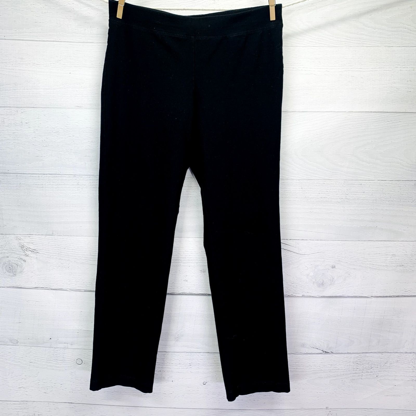 EILEEN FISHER Womens Gray Pocketed Tie Ankle Crop Drawstring Check Straight leg Pants main image 0