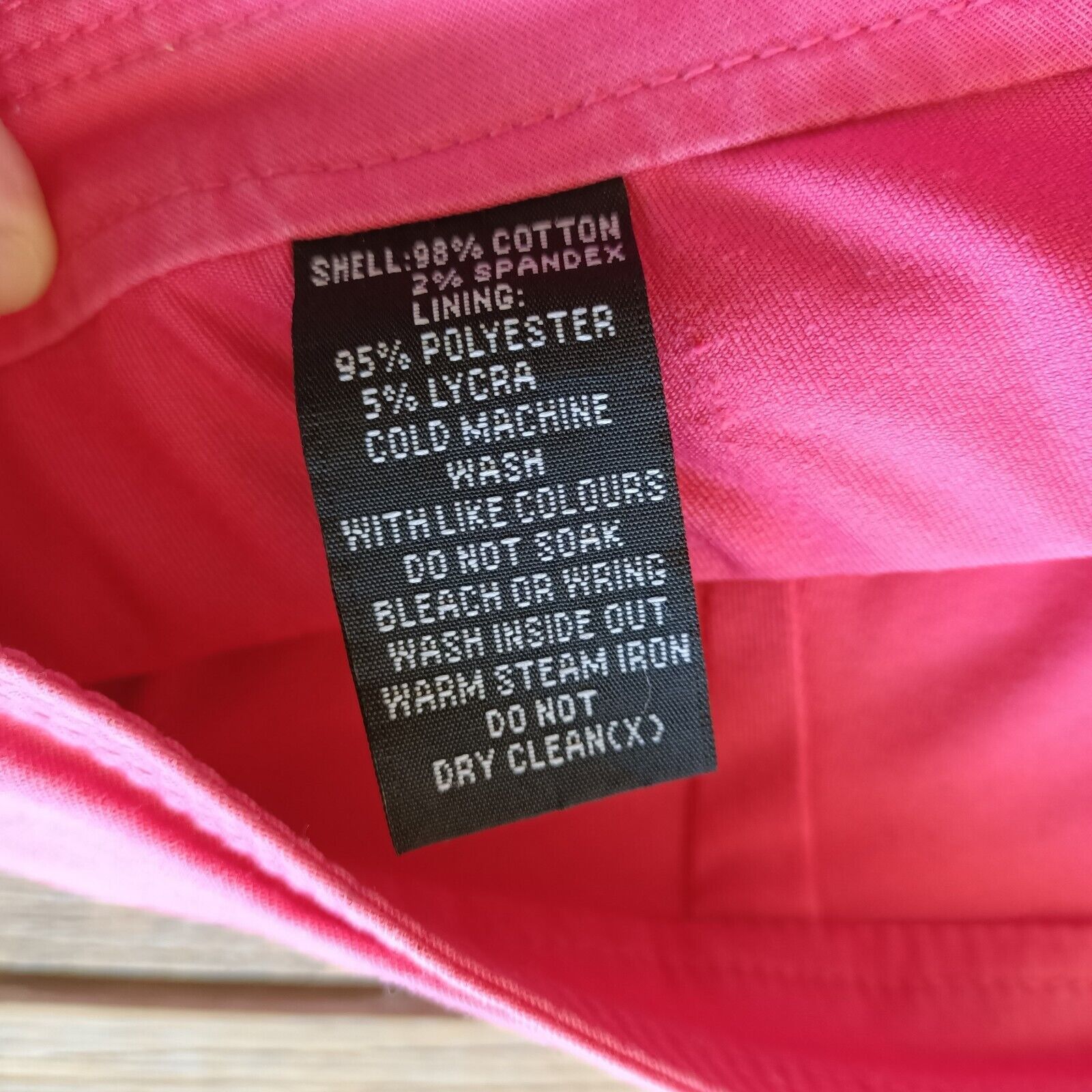 Vintage Vintage Y2K Skirt Hot Pink Cargo High Waist Mini Utility Size 30" / US 8 / IT 44 - 7 Thumbnail