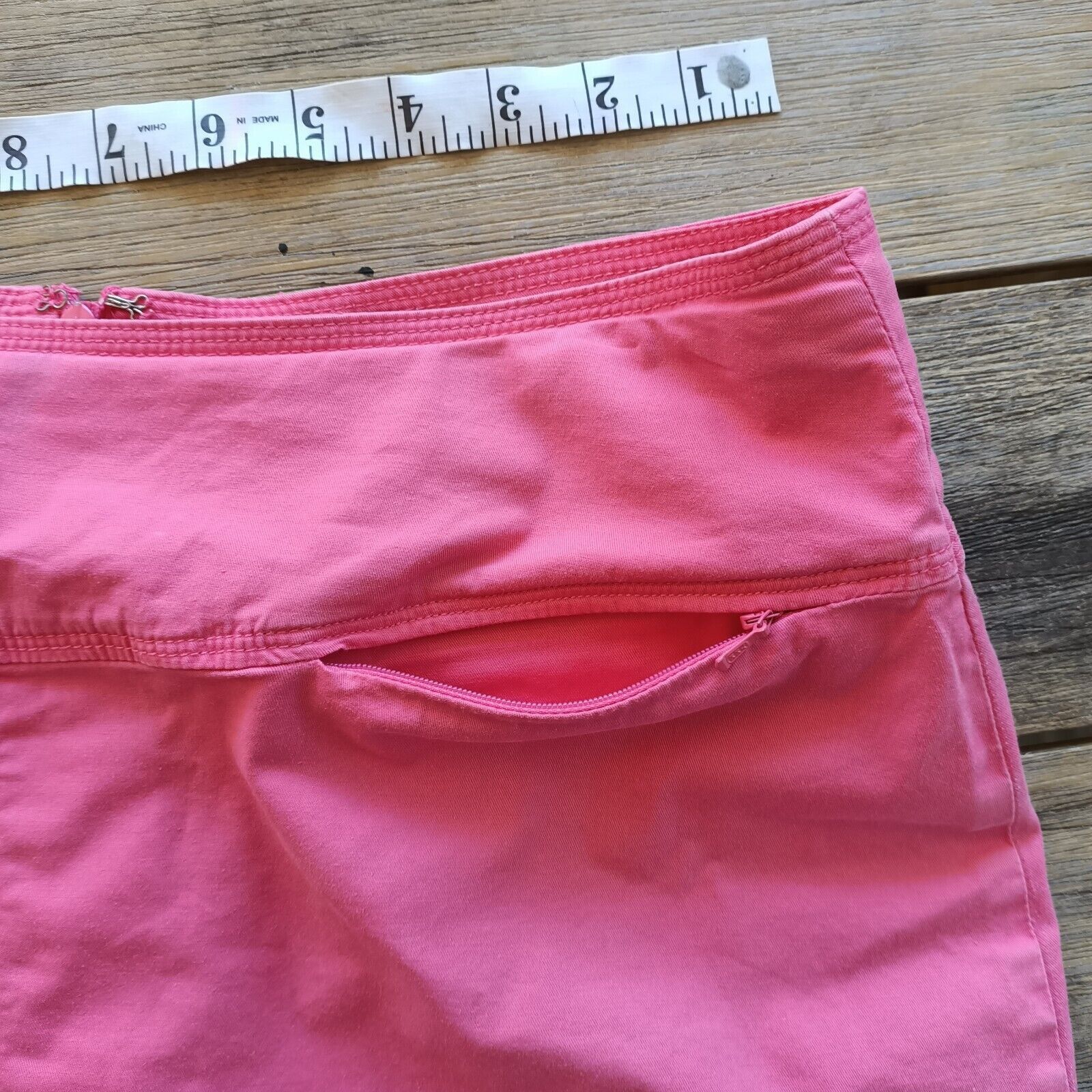 Vintage Vintage Y2K Skirt Hot Pink Cargo High Waist Mini Utility Size 30" / US 8 / IT 44 - 5 Thumbnail