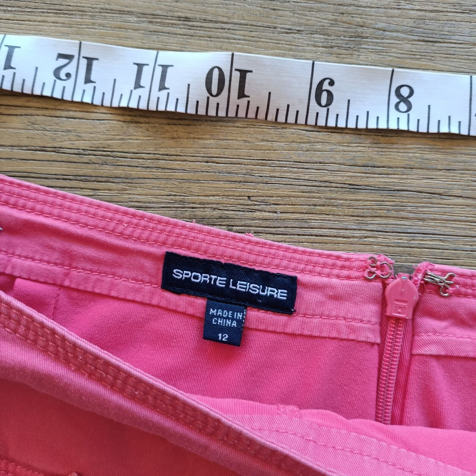 Vintage Vintage Y2K Skirt Hot Pink Cargo High Waist Mini Utility Size 30" / US 8 / IT 44 - 6 Thumbnail
