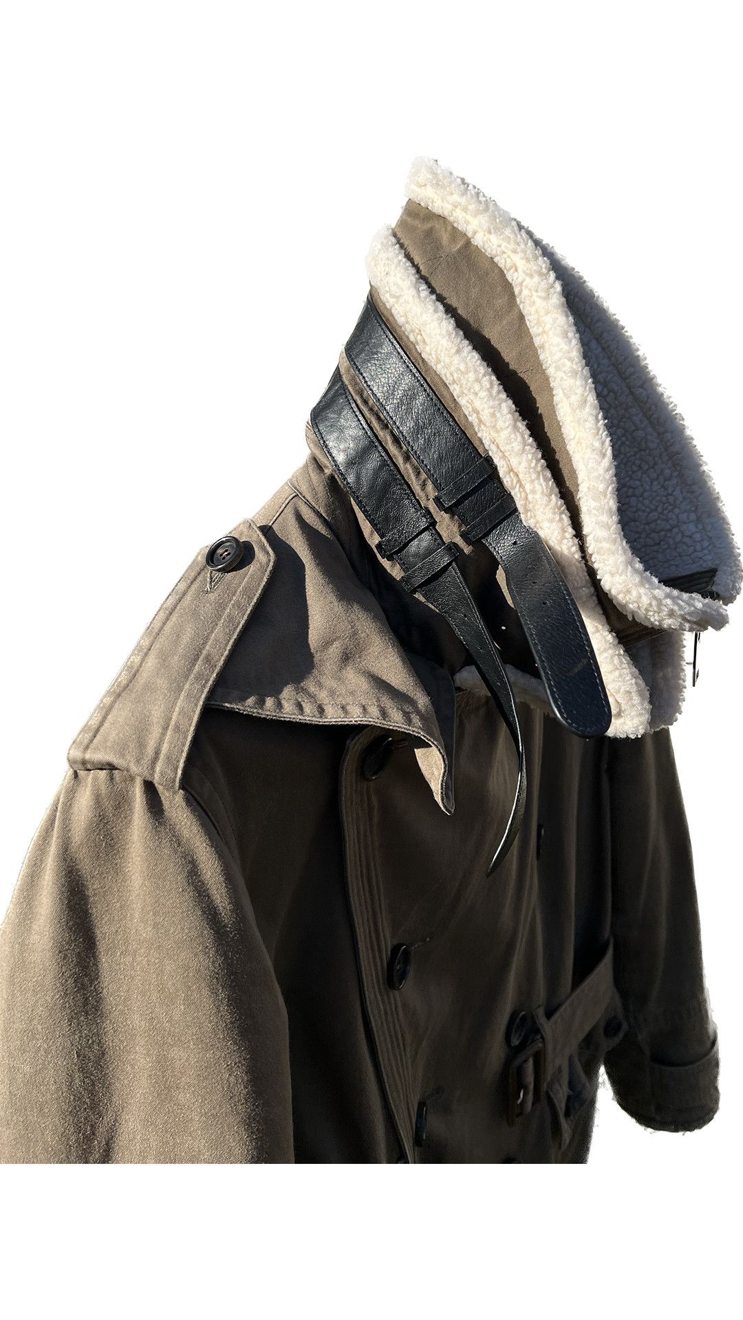 Vintage Layered Army Coat Size US L / EU 52-54 / 3 - 24 Thumbnail