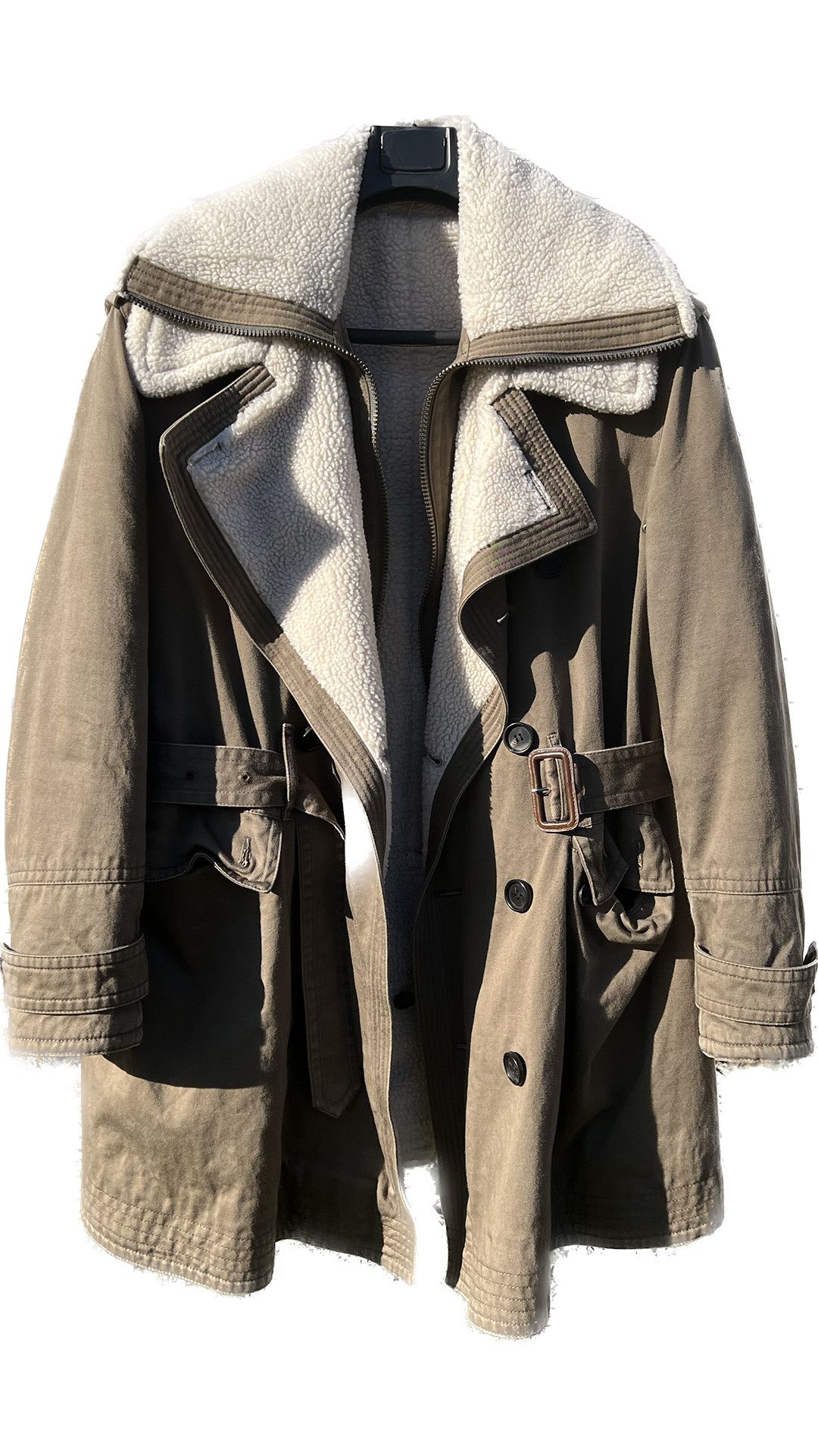 Vintage Layered Army Coat Size US L / EU 52-54 / 3 - 2 Thumbnail