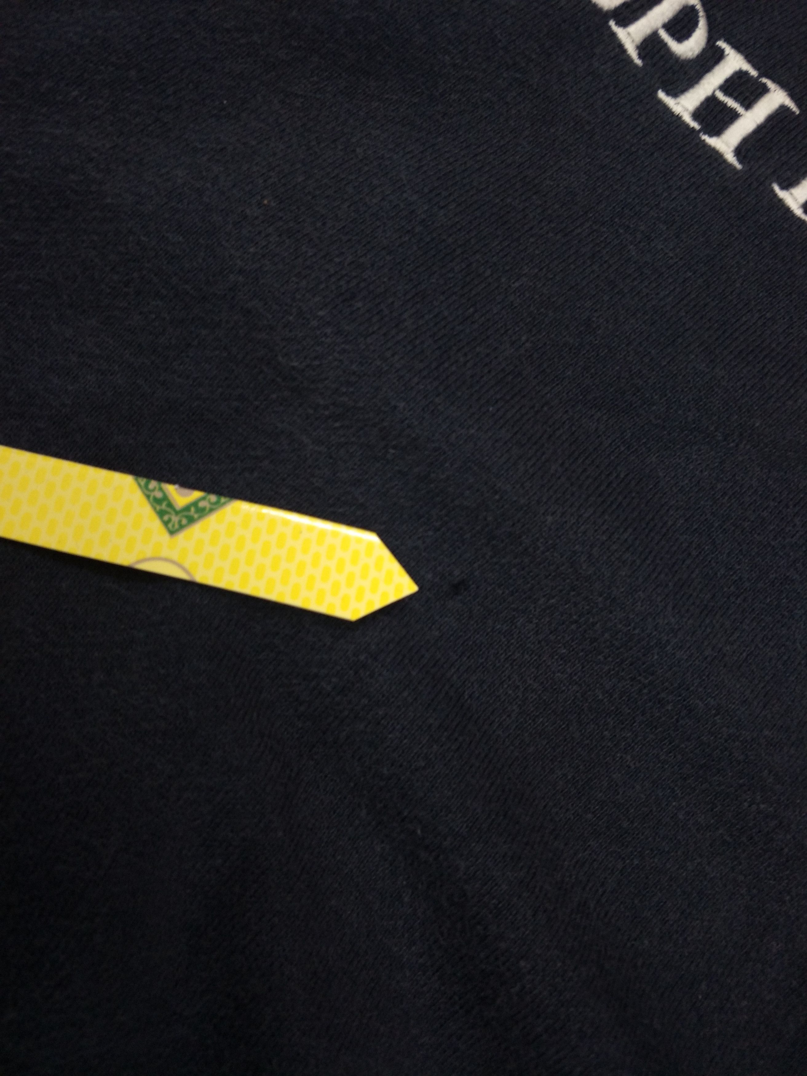 Sweatshirt Big Spellout Embroidery//Size L//Made Japan