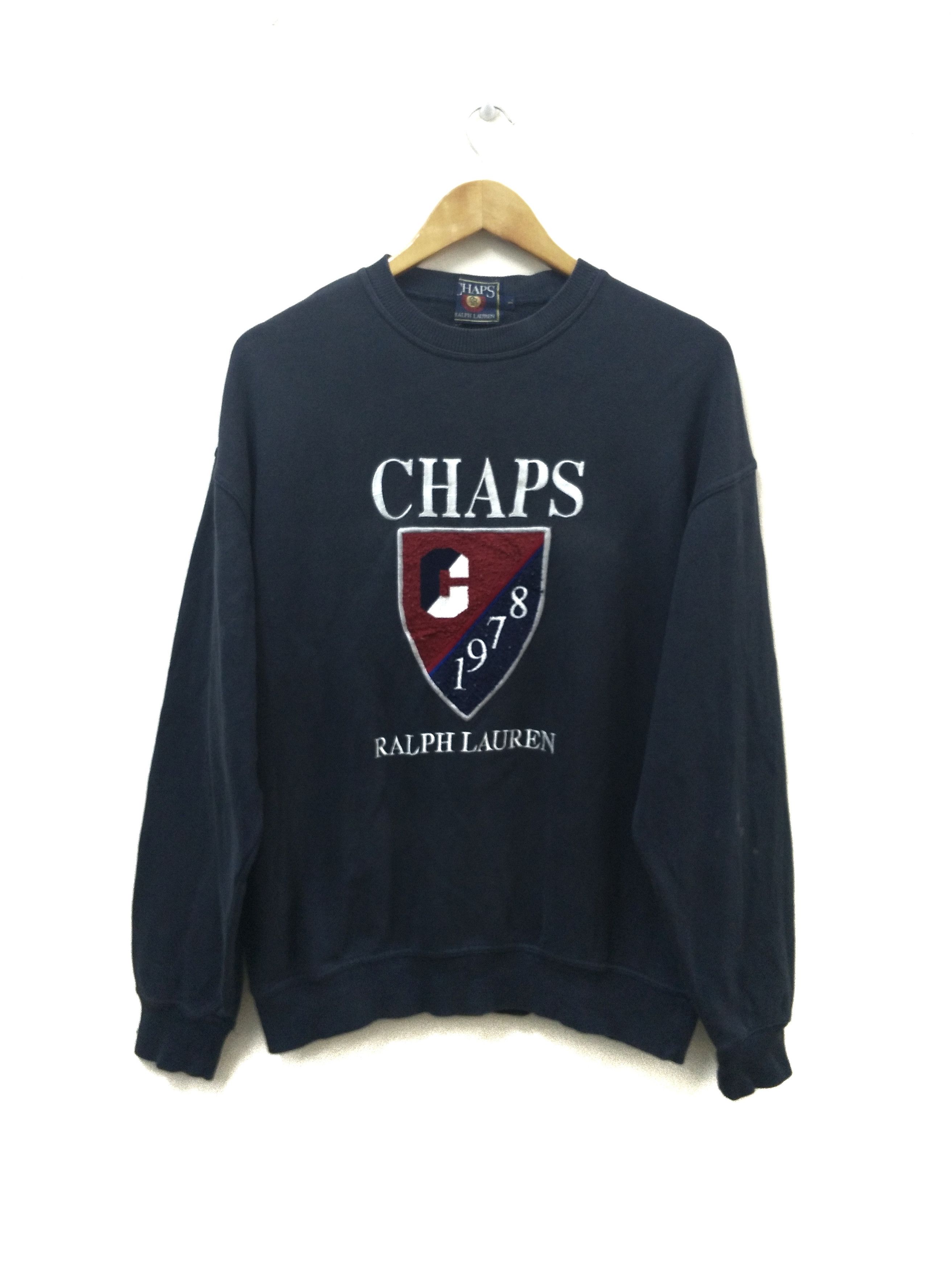 Sweatshirt Big Spellout Embroidery//Size L//Made Japan