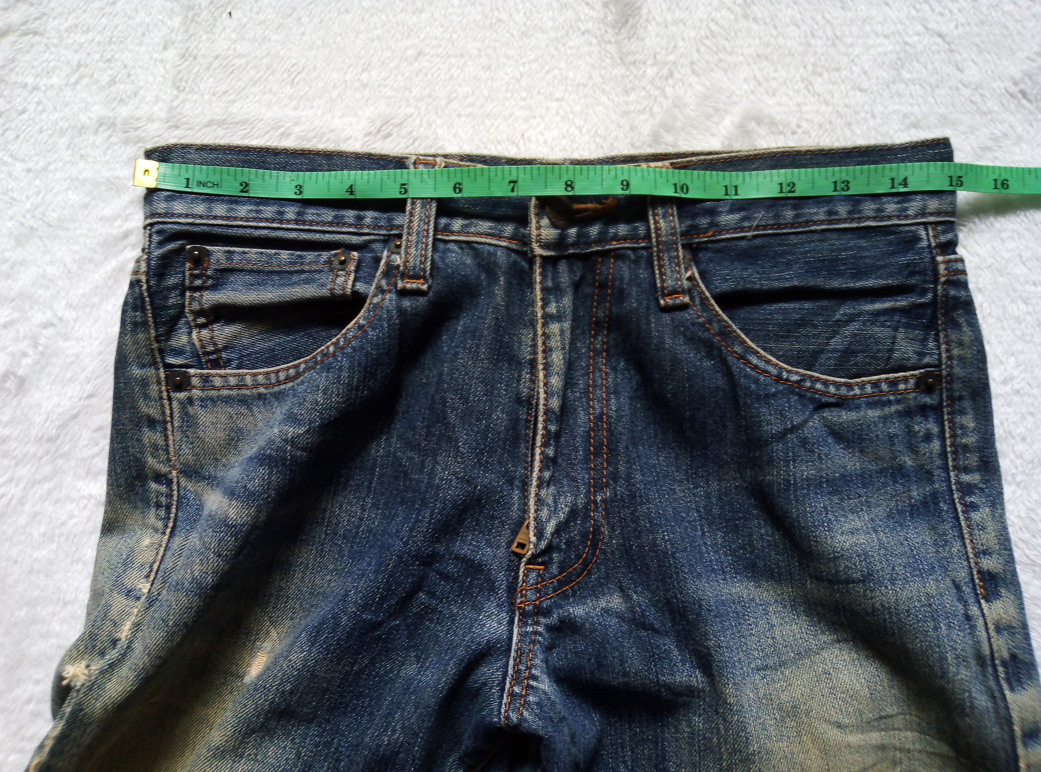 Vintage Vintage bobson rusty jeans special edition distressed Size US 30 / EU 46 - 15 Thumbnail