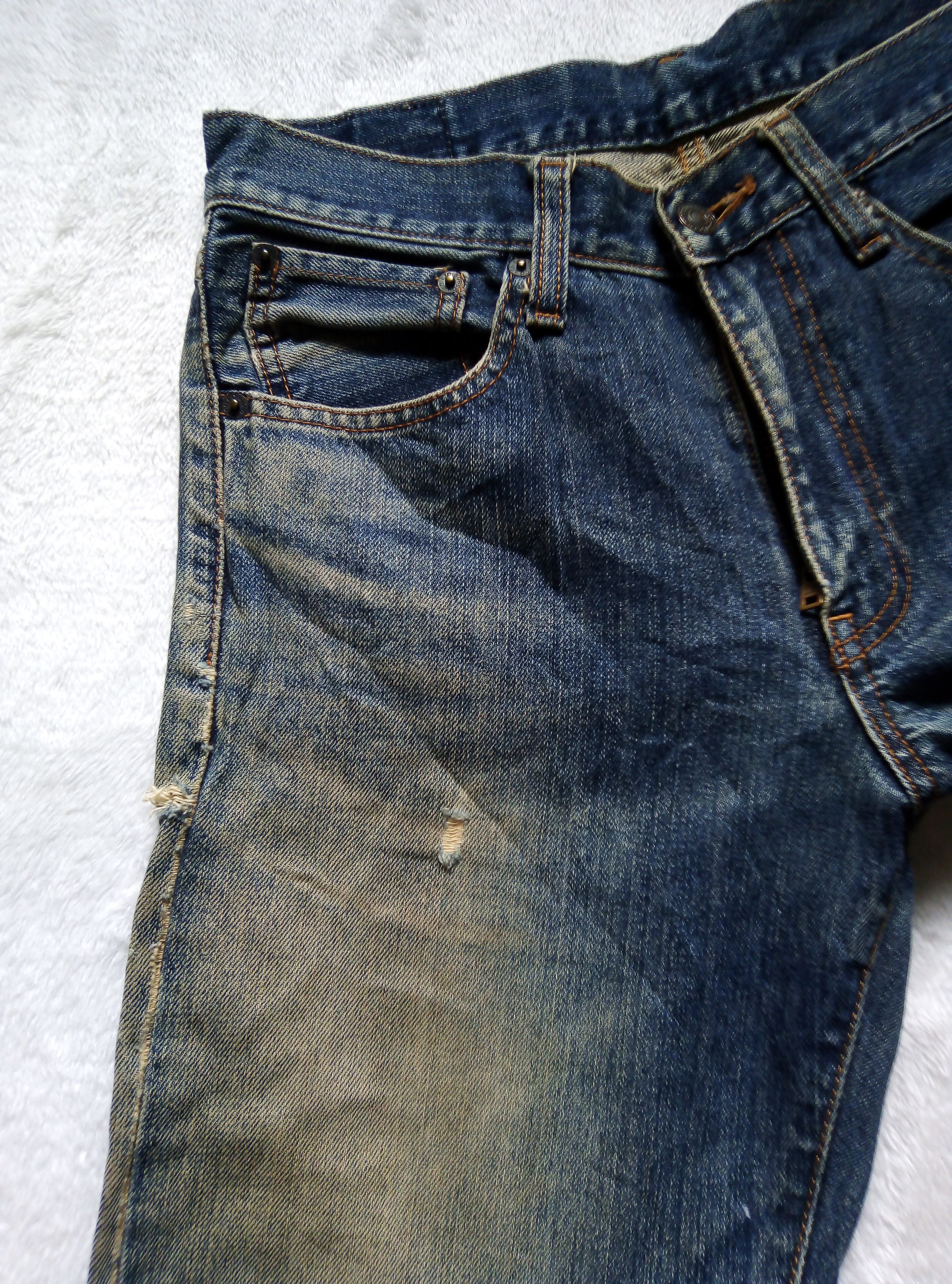 Vintage Vintage bobson rusty jeans special edition distressed Size US 30 / EU 46 - 7 Thumbnail