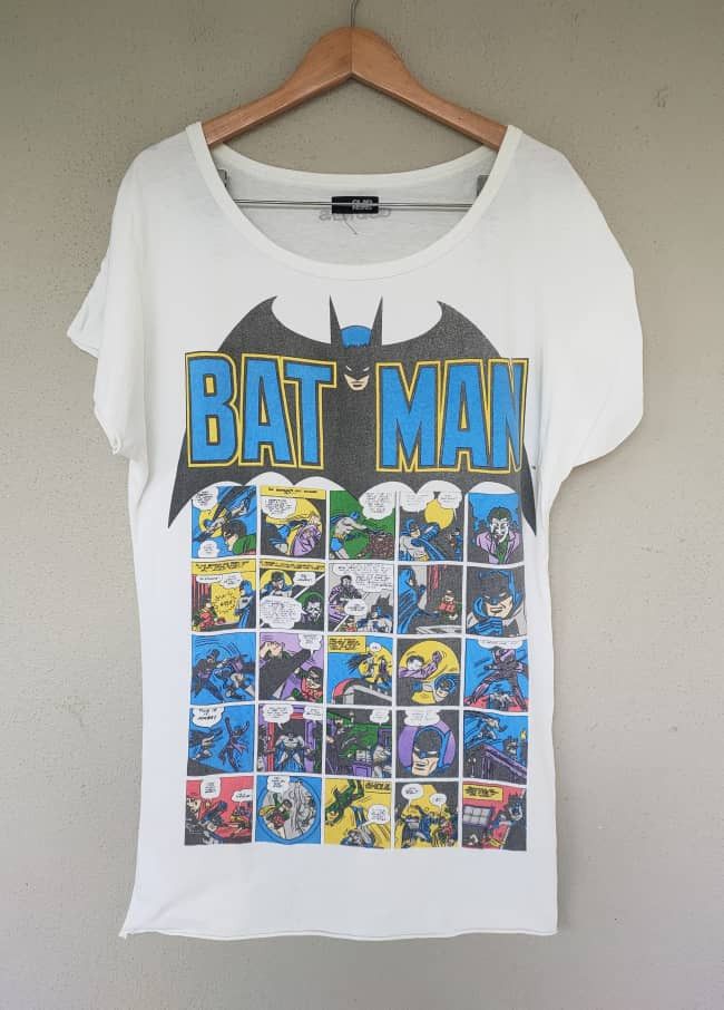 DC Comics Glad News X Batman Ladies T Size L / US 10 / IT 46 - 1 Thumbnail