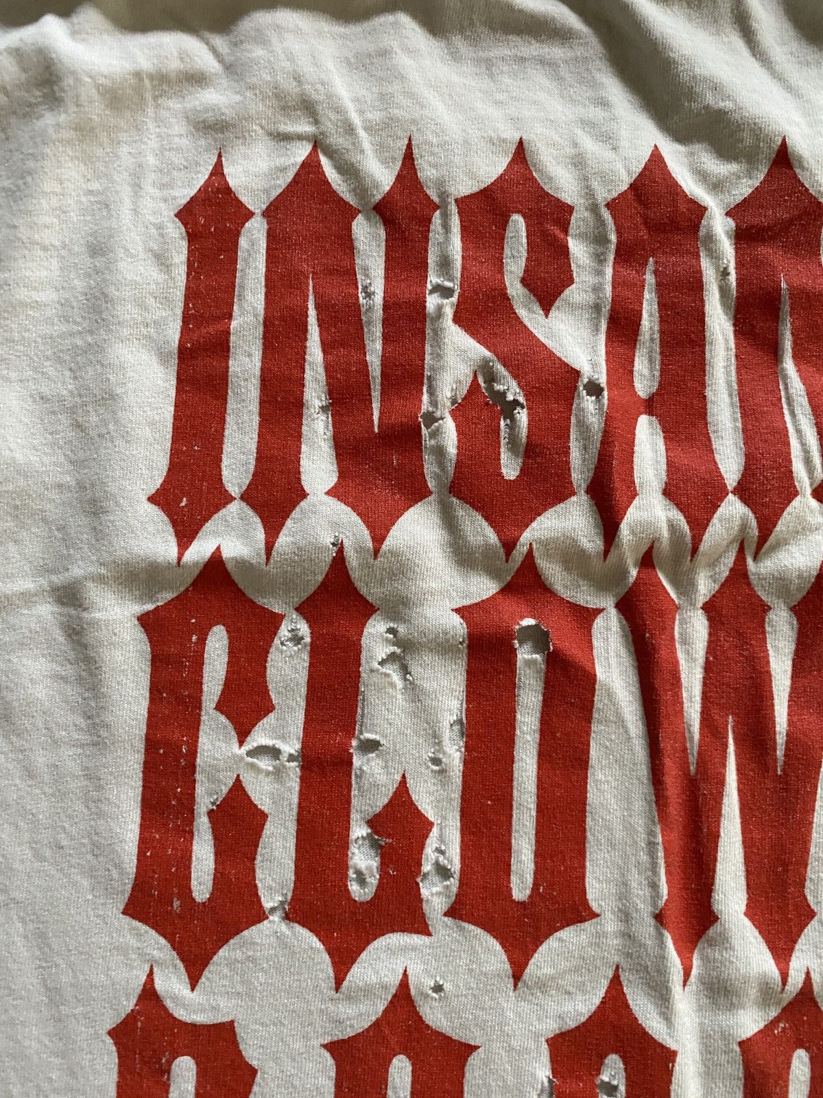 Band Tees Vintage 90’s Insane Clown Posse Distressed Double Sided Tee Size US XL / EU 56 / 4 - 14 Thumbnail