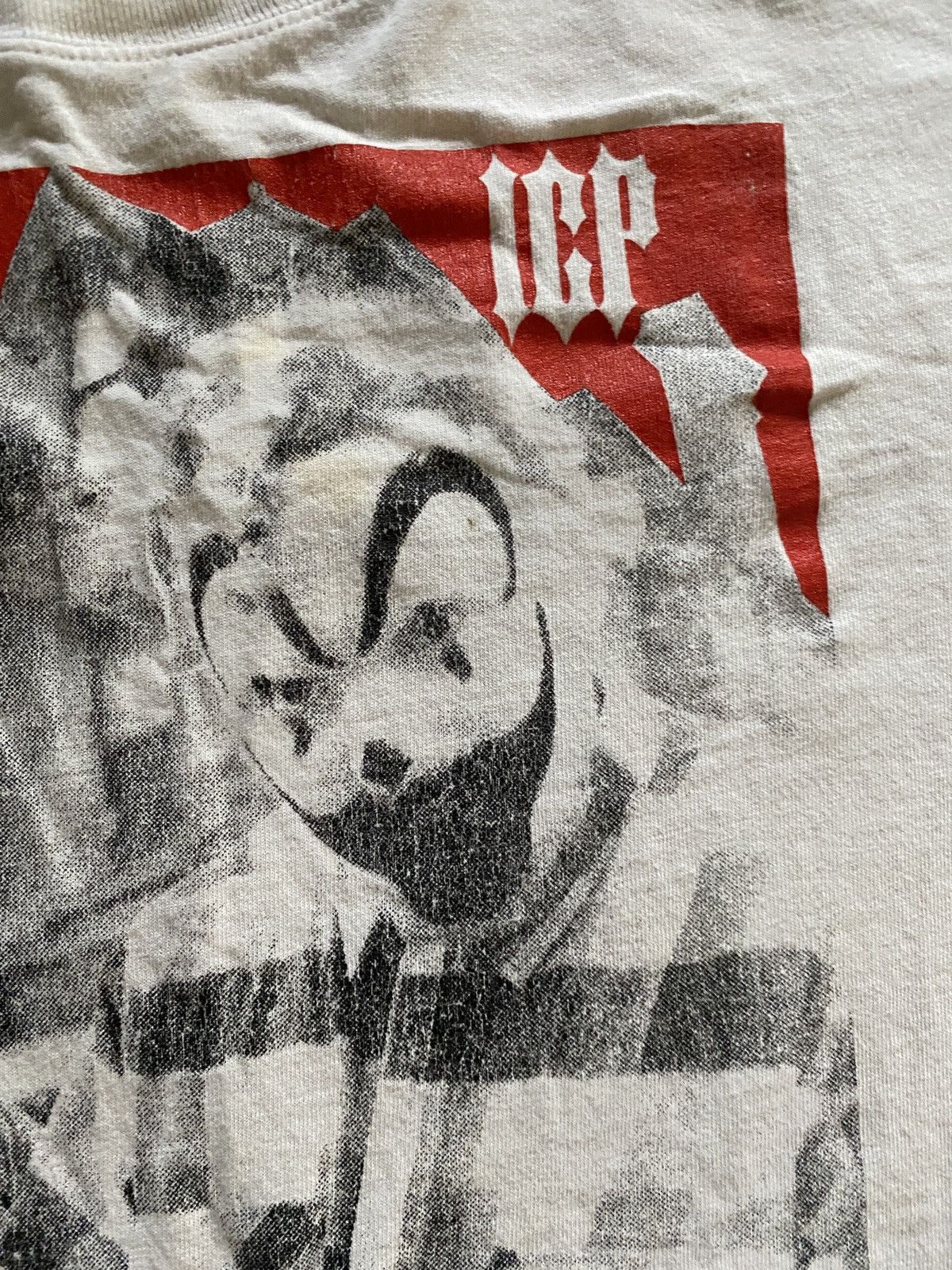 Band Tees Vintage 90’s Insane Clown Posse Distressed Double Sided Tee Size US XL / EU 56 / 4 - 19 Thumbnail
