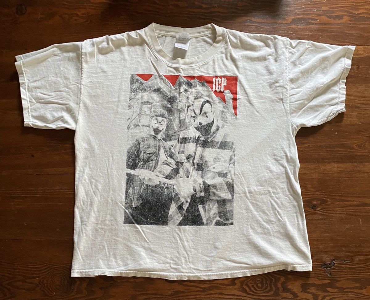 Vintage 90’s Insane Clown Posse Distressed Double Sided Tee