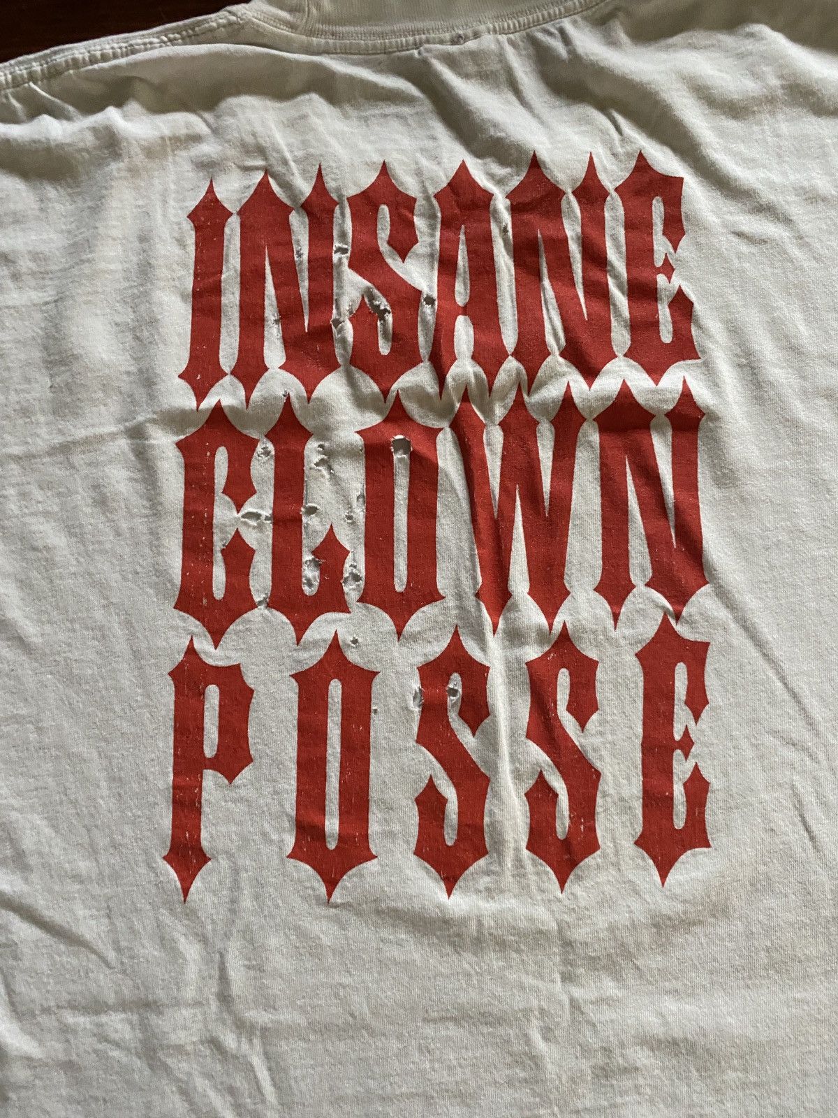 Band Tees Vintage 90’s Insane Clown Posse Distressed Double Sided Tee Size US XL / EU 56 / 4 - 10 Thumbnail