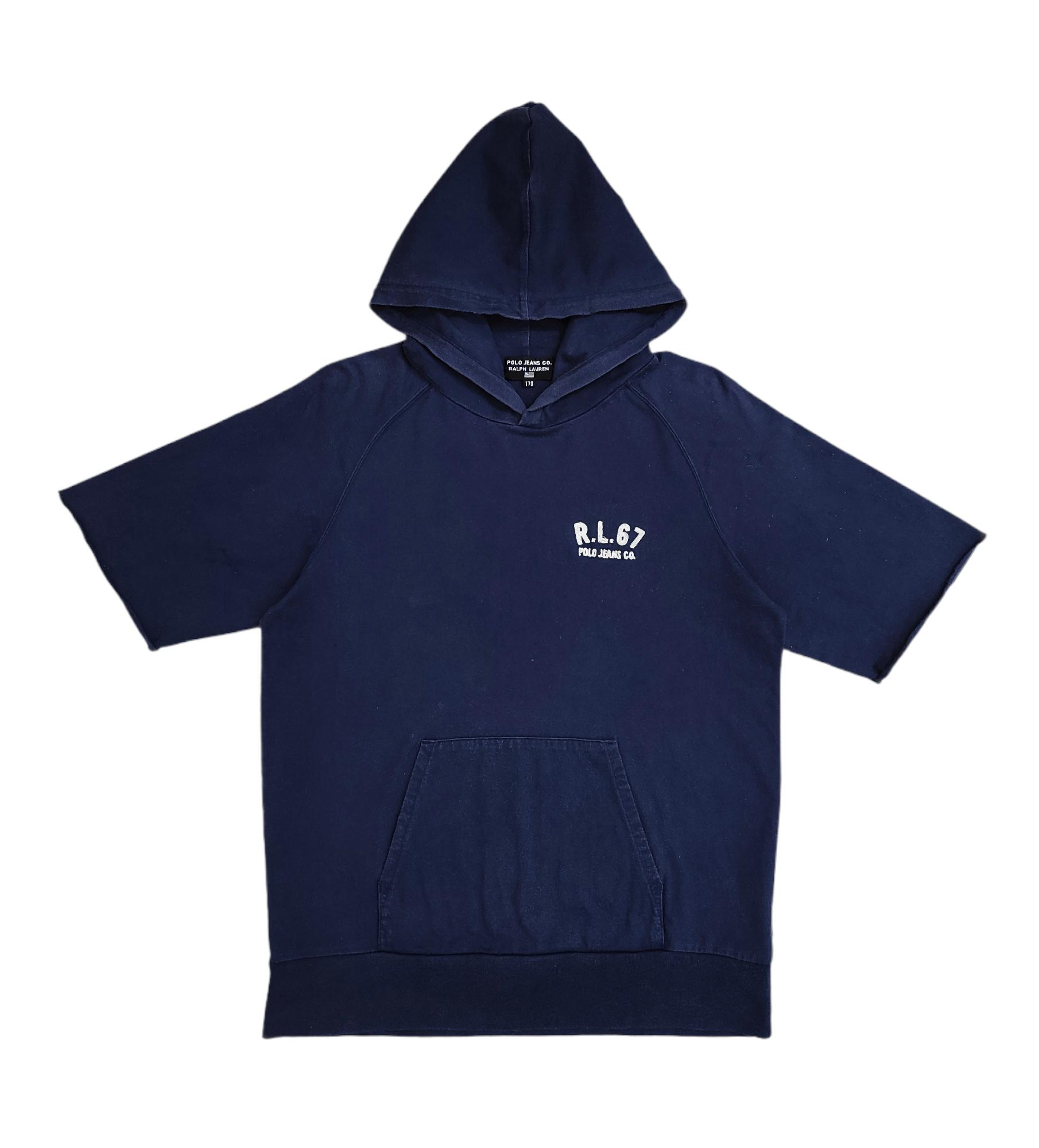 Vintage Vintage 90s Polo RL 67 embroidered sweat hoodie seemless Size US S / EU 44-46 / 1 - 1 Thumbnail