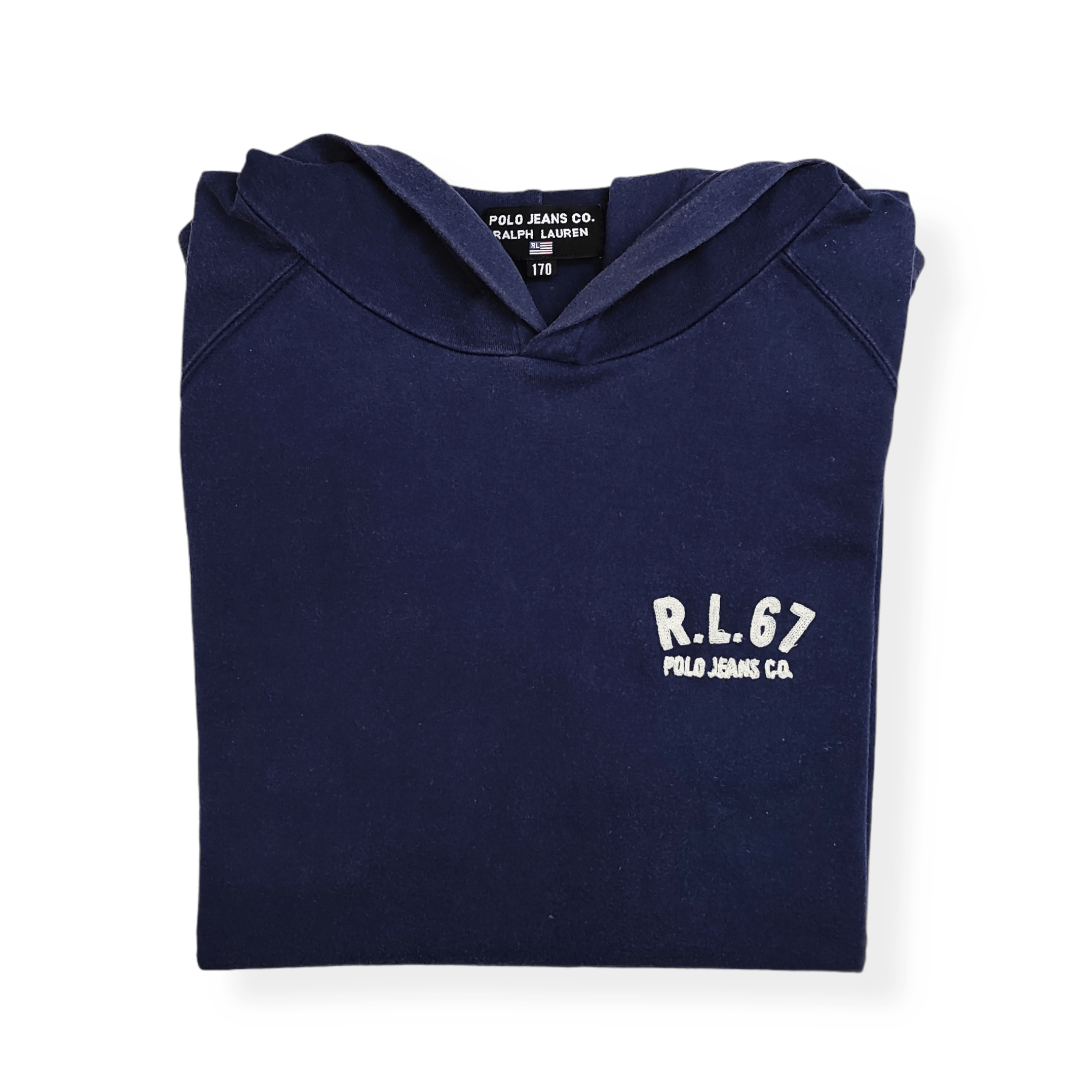 Vintage Vintage 90s Polo RL 67 embroidered sweat hoodie seemless Size US S / EU 44-46 / 1 - 8 Thumbnail
