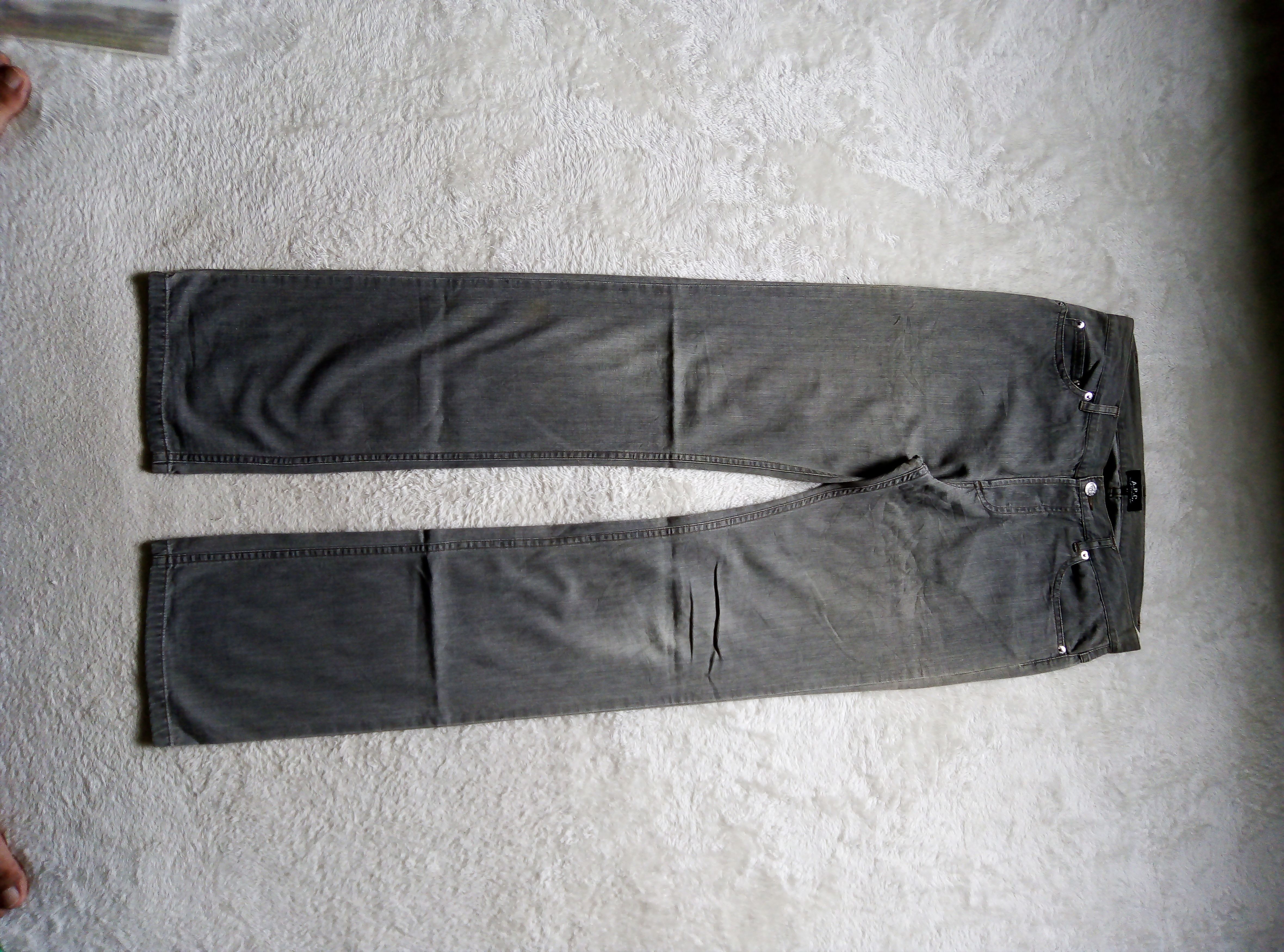 image of A P C x Vintage Vintage Charcoal Jeans, Men's (Size 30)