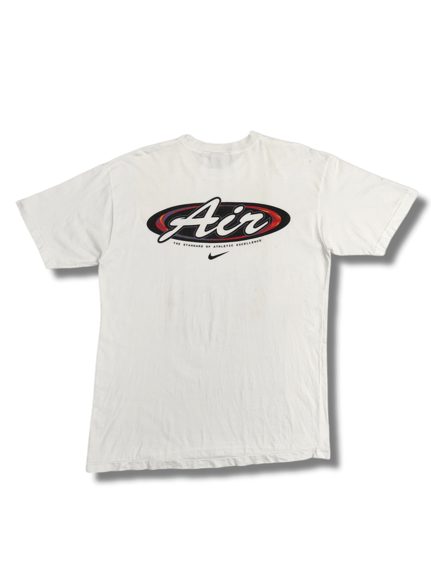 Vintage '90s Nike Air big logo center swoosh tee