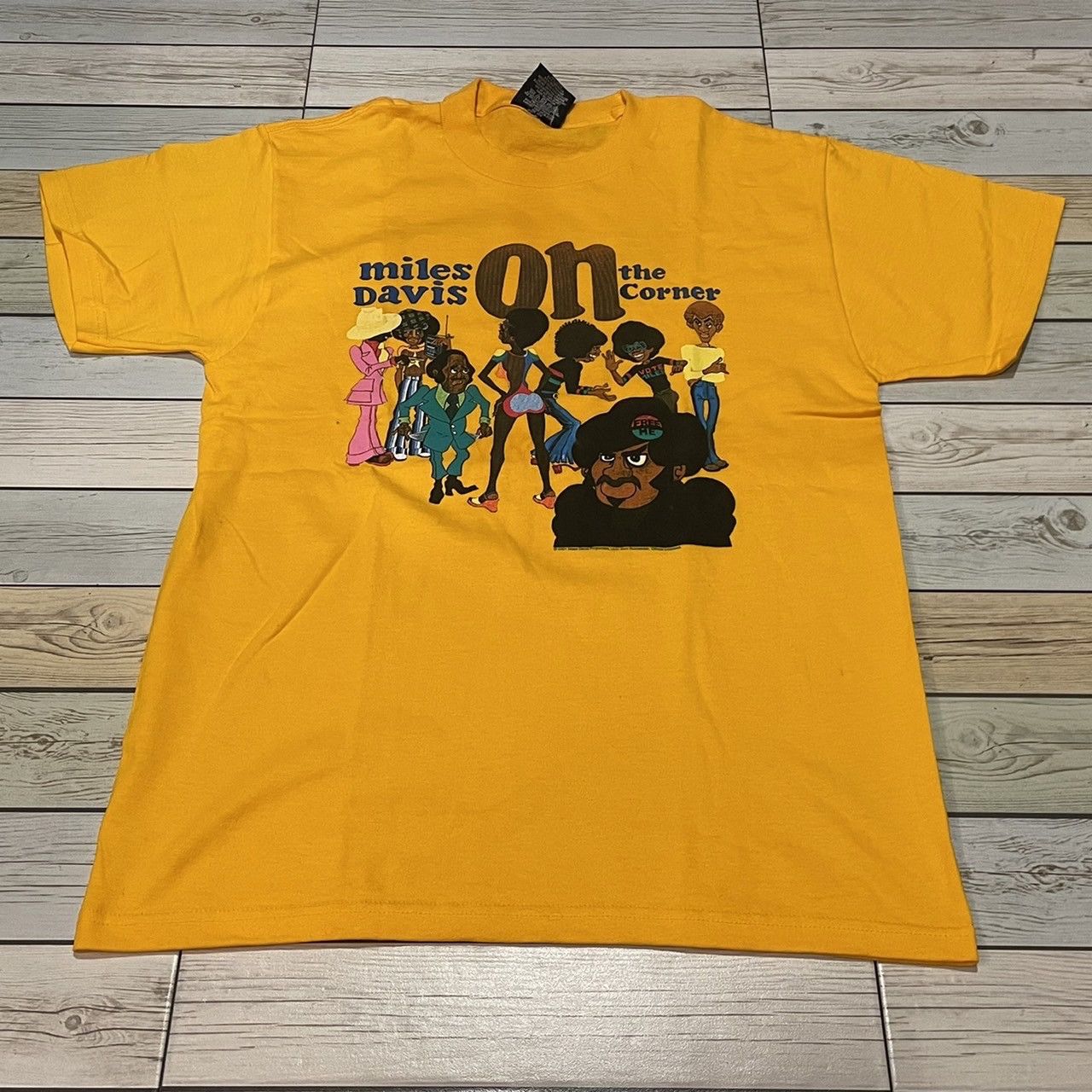 Vintage Miles Davis On The Corner Band Tour Tee
