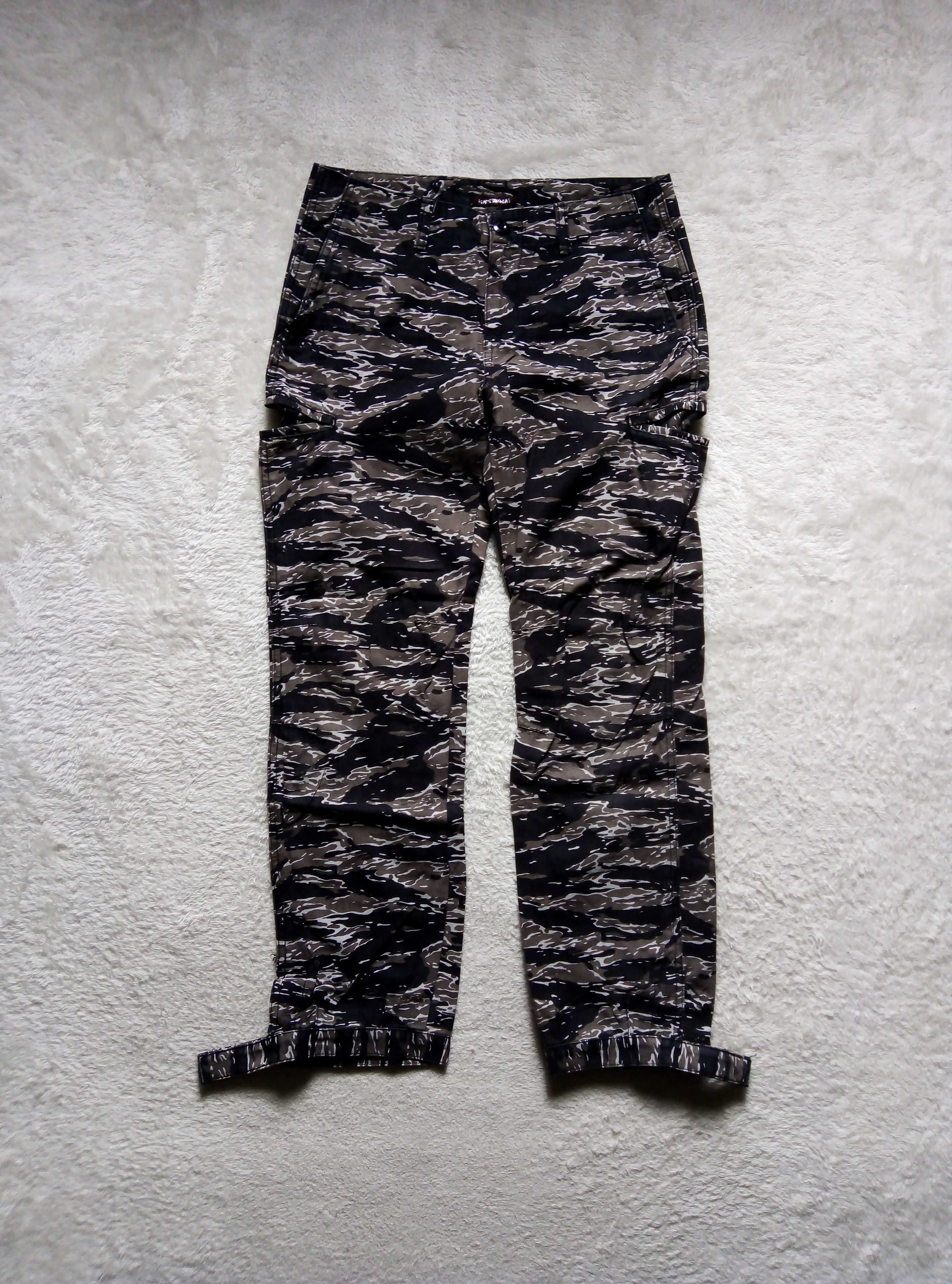 Beams Plus Beams japan tiger stripe military cargo pants Size US 28 / EU 44 - 1 Thumbnail