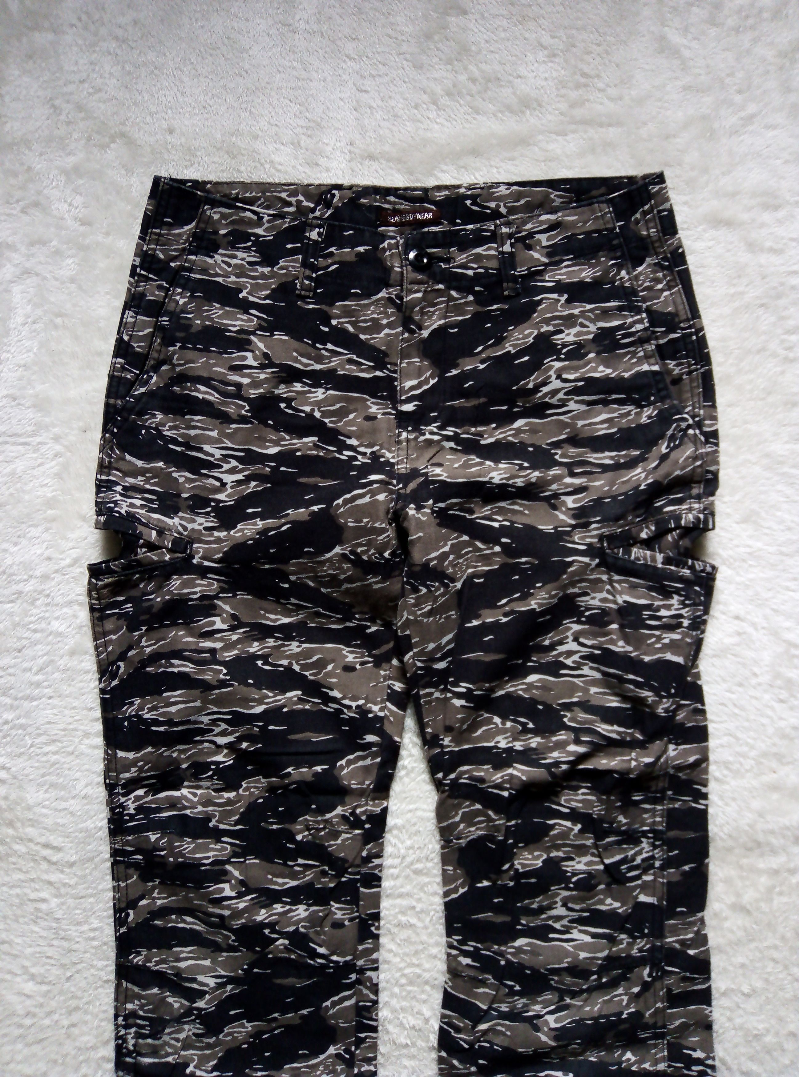 Beams Plus Beams japan tiger stripe military cargo pants Size US 28 / EU 44 - 5 Thumbnail