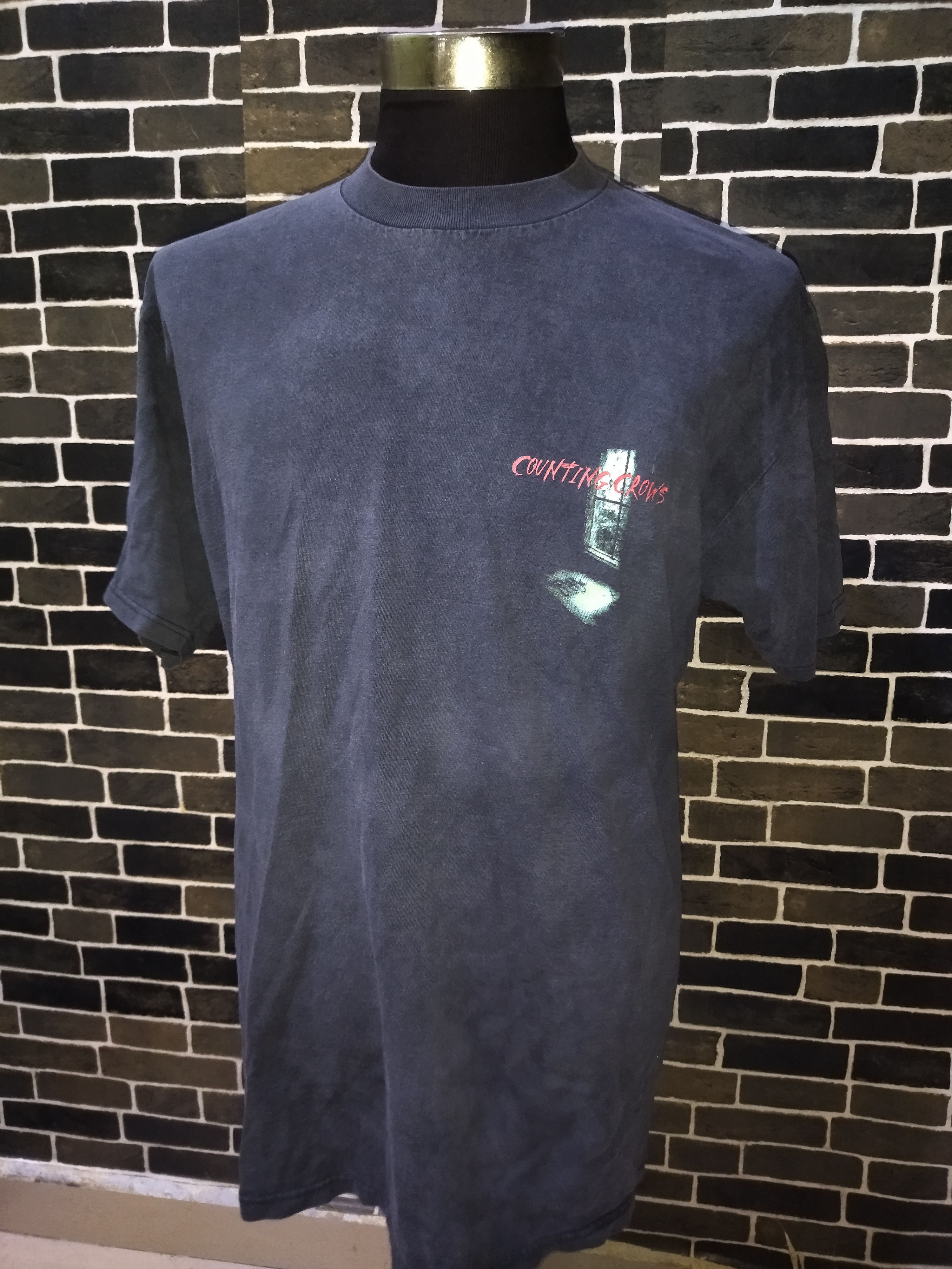 Band Tees × Vintage Vintage 90s Counting Crow "recovering the satellites tee Size US XL / EU 56 / 4 - 2 Thumbnail