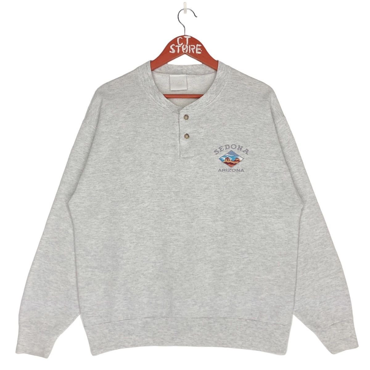 Vintage Sedona Arizona Sweaters Small Logo