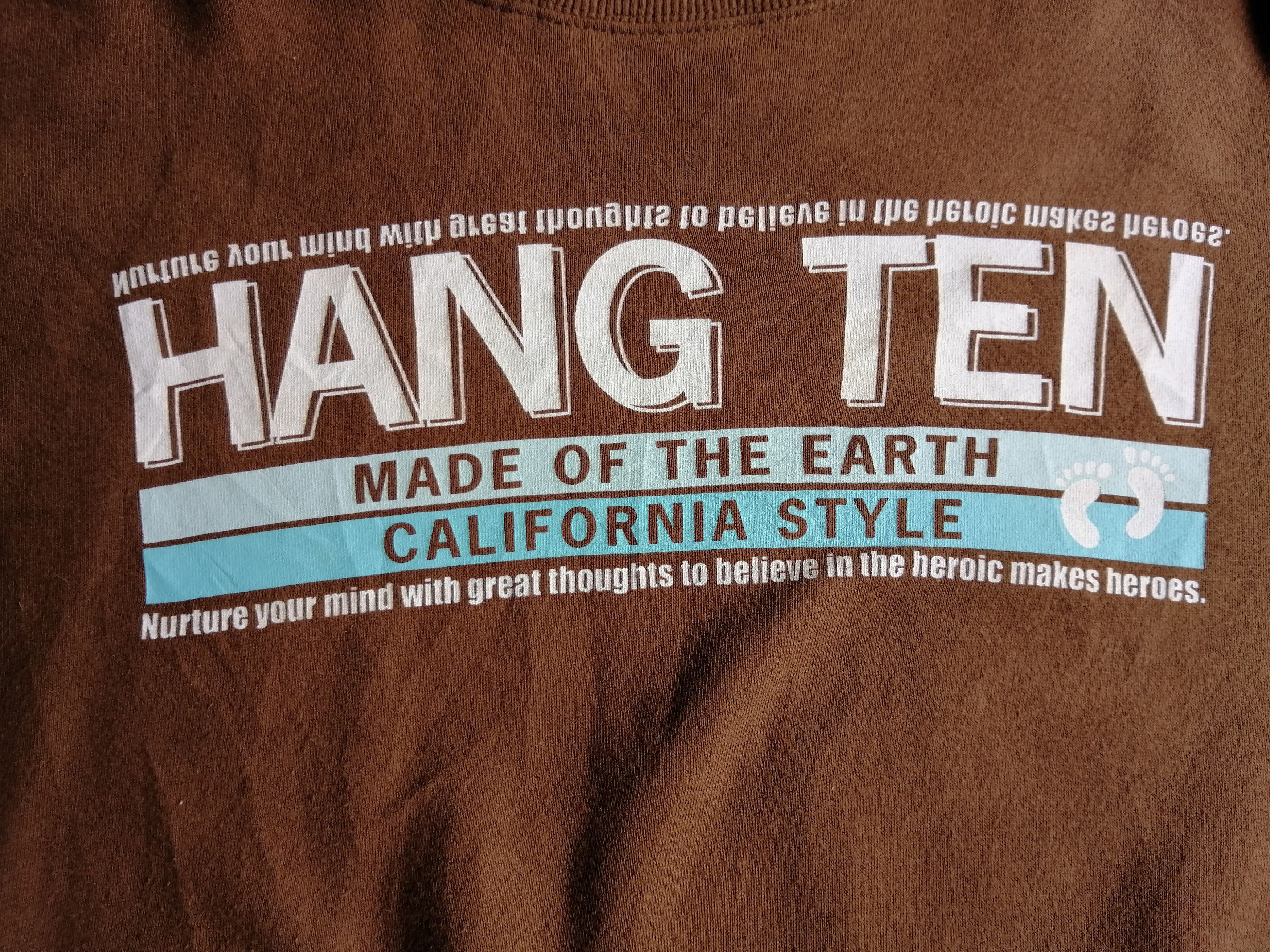 Designer × Hang Ten Vintage Hang Ten California Style Big Logo Sweatshirt Size US M / EU 48-50 / 2 - 3 Thumbnail