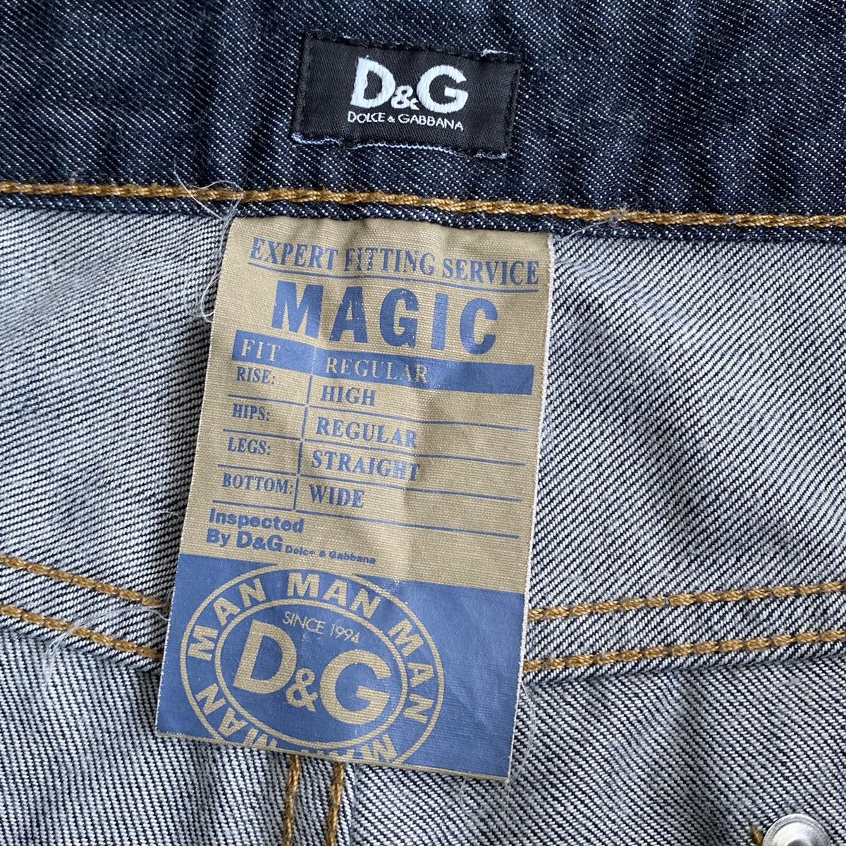 Dolce & Gabbana Dolce&Gabbana Denim Logo Shorts Size US 36 / EU 52 - 8 Thumbnail