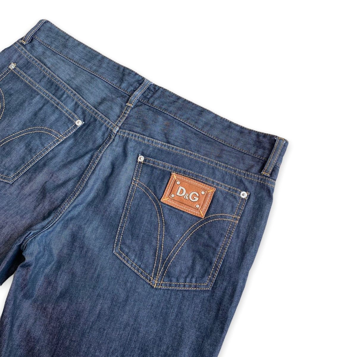 Dolce & Gabbana Dolce&Gabbana Denim Logo Shorts Size US 36 / EU 52 - 4 Thumbnail