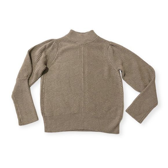 Lela Rose Pearl By Lela Rose Blouson Sleeve Wool Sweater, Size M, Dark Size M / US 6-8 / IT 42-44 - 3 Thumbnail