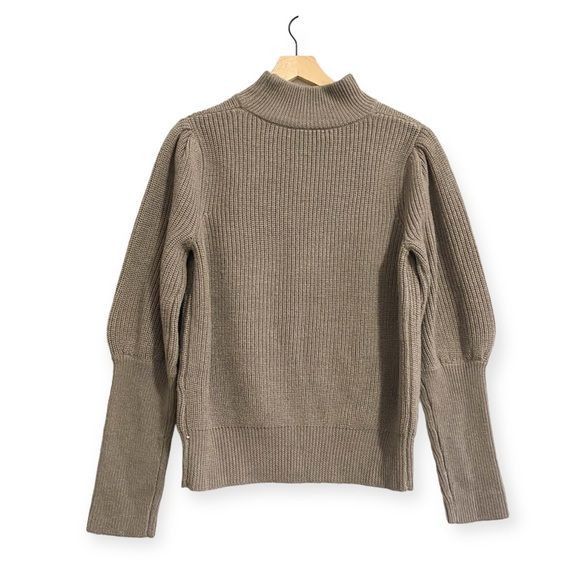 Lela Rose Pearl By Lela Rose Blouson Sleeve Wool Sweater, Size M, Dark Size M / US 6-8 / IT 42-44 - 2 Thumbnail
