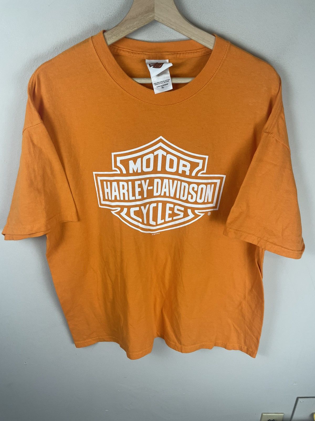 Harley Davidson × Vintage Vintage Harley Davidson T-Shirt Size US XL / EU 56 / 4 - 1 Thumbnail