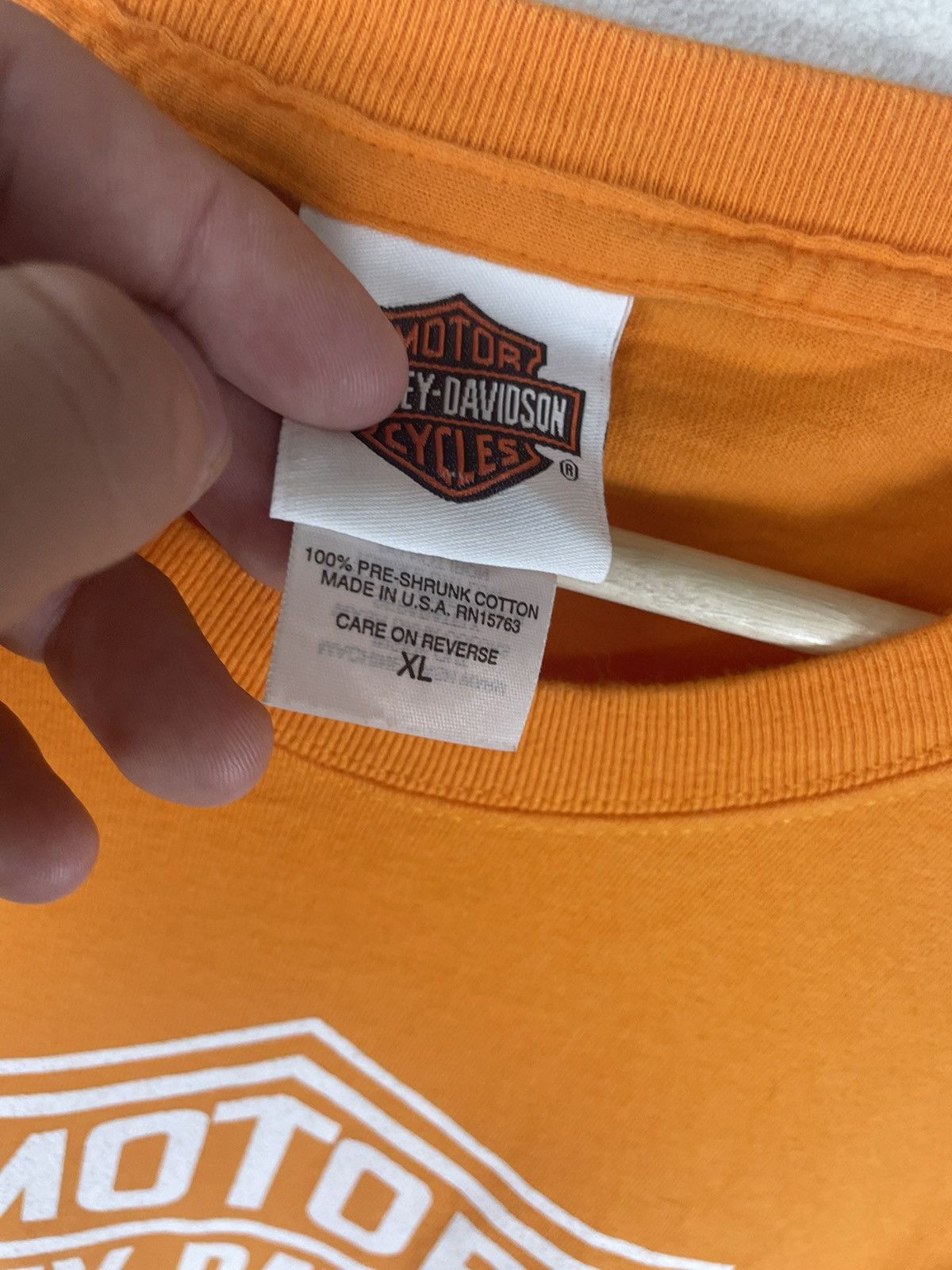 Harley Davidson × Vintage Vintage Harley Davidson T-Shirt Size US XL / EU 56 / 4 - 2 Thumbnail