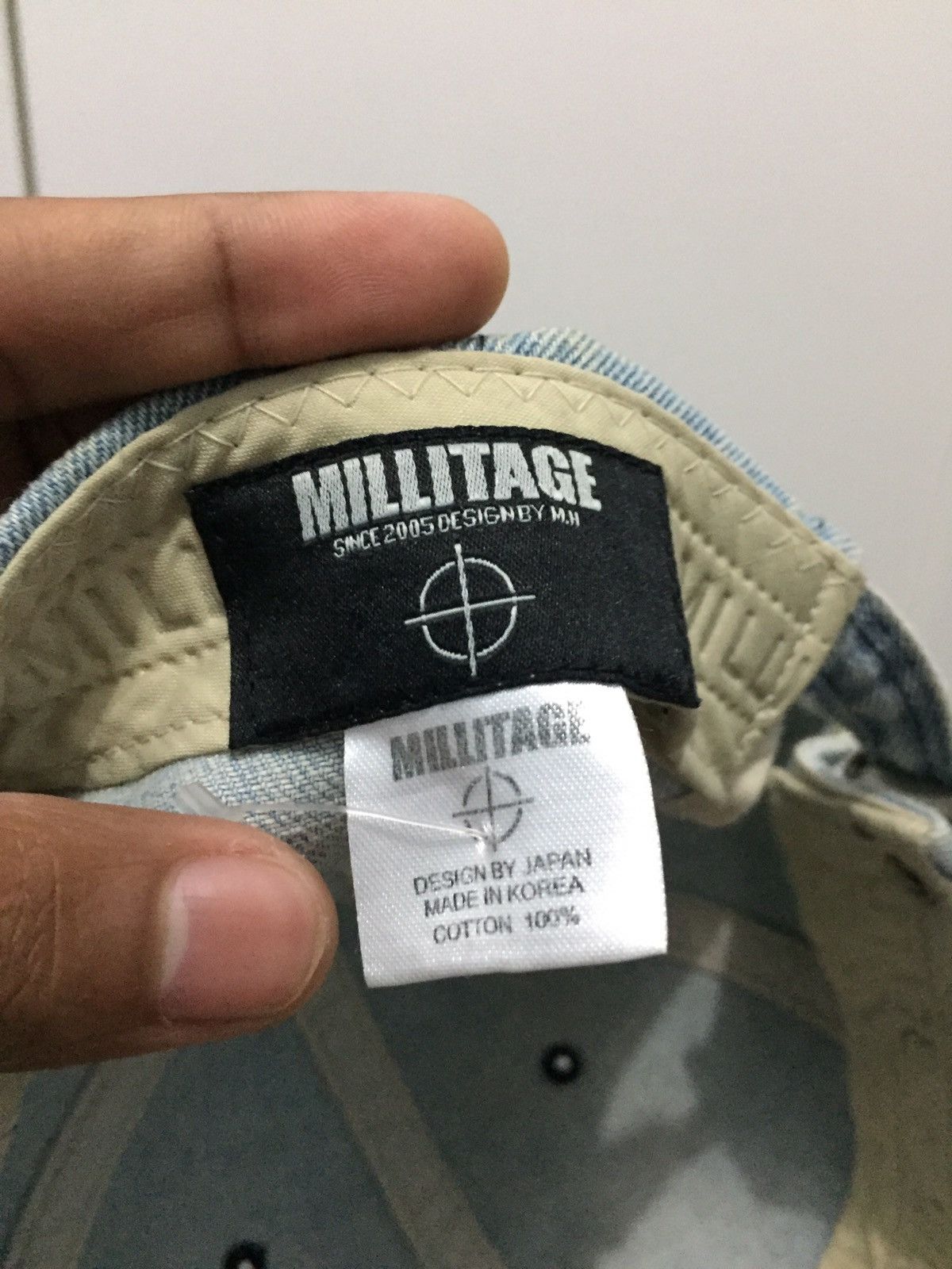 Japanese Brand Millitage Denime Archive Hat Size ONE SIZE - 19 Thumbnail