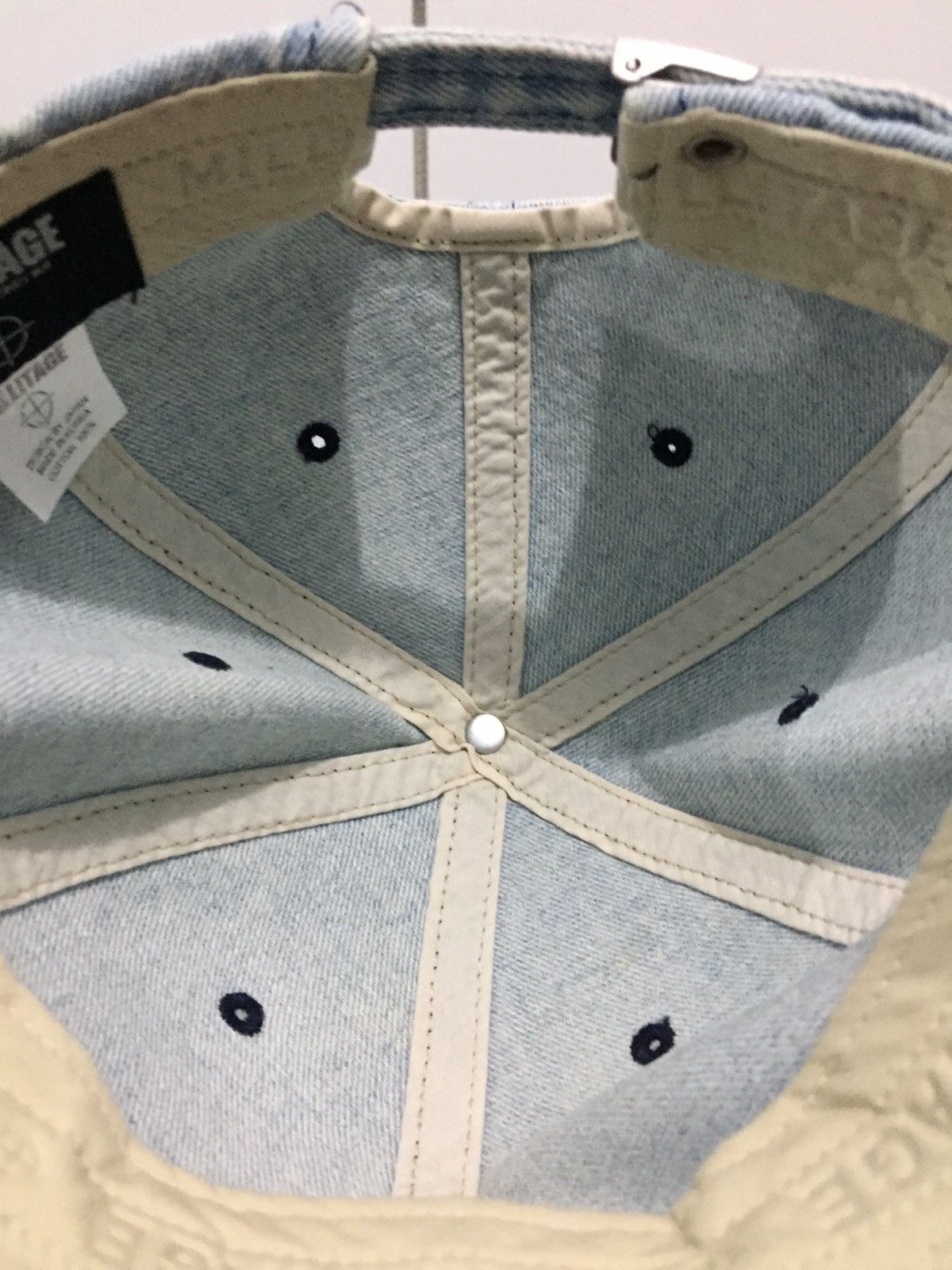Japanese Brand Millitage Denime Archive Hat Size ONE SIZE - 12 Thumbnail