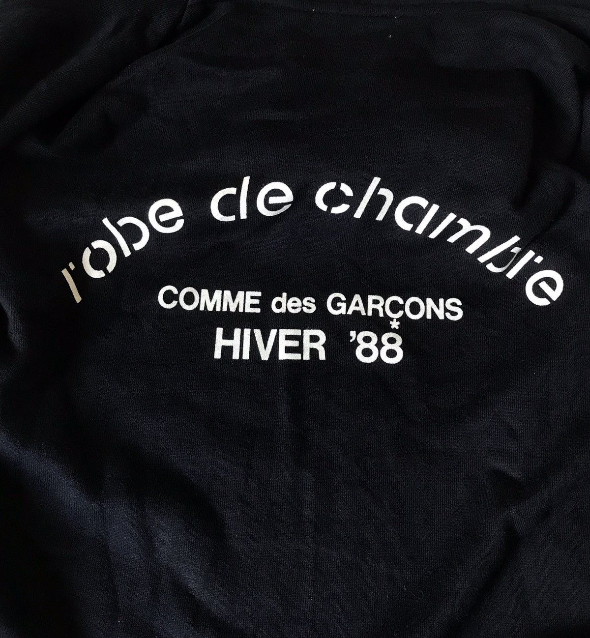 Robe de chambre CDG hiver 88 staff zip hoodie