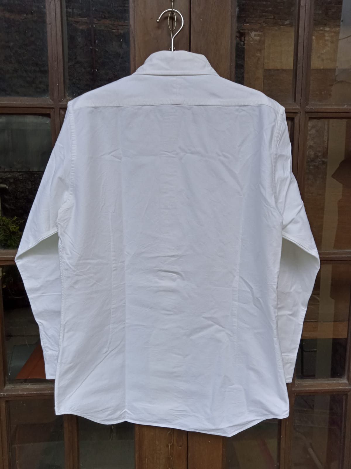 Nigel Cabourn Nigel Cabourn British Officer White Button Shirt Mens 50 Size US M / EU 48-50 / 2 - 6 Thumbnail