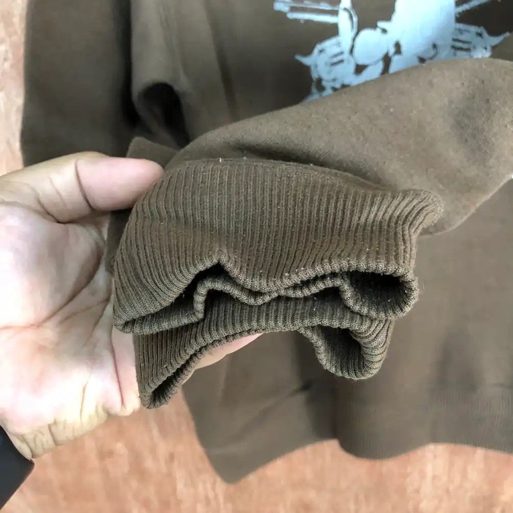 Japanese Brand Vintage Free Beat Product Skulls Brown Hoodies #546 Size US L / EU 52-54 / 3 - 7 Thumbnail