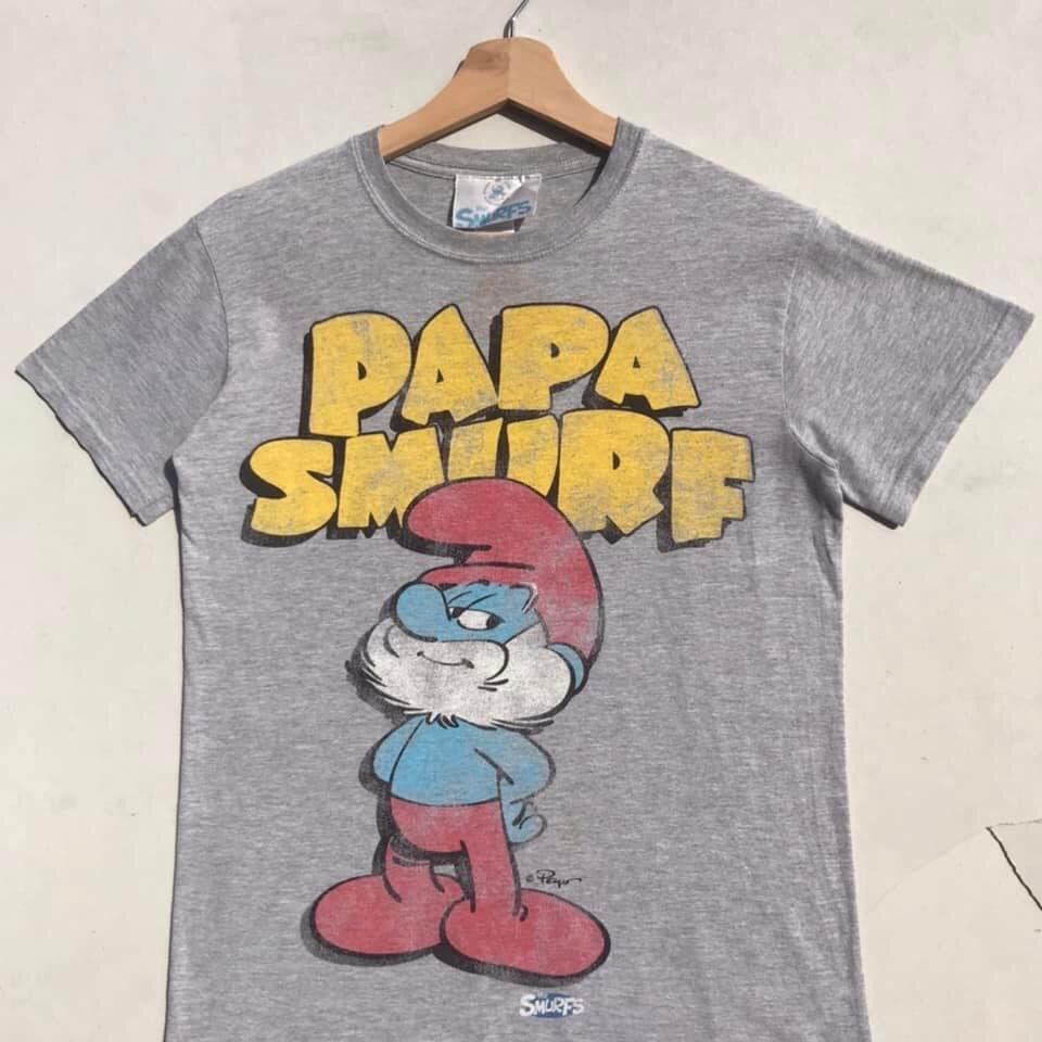 Cartoon Network RARE🔥 The Smurfs Size US S / EU 44-46 / 1 - 2 Thumbnail