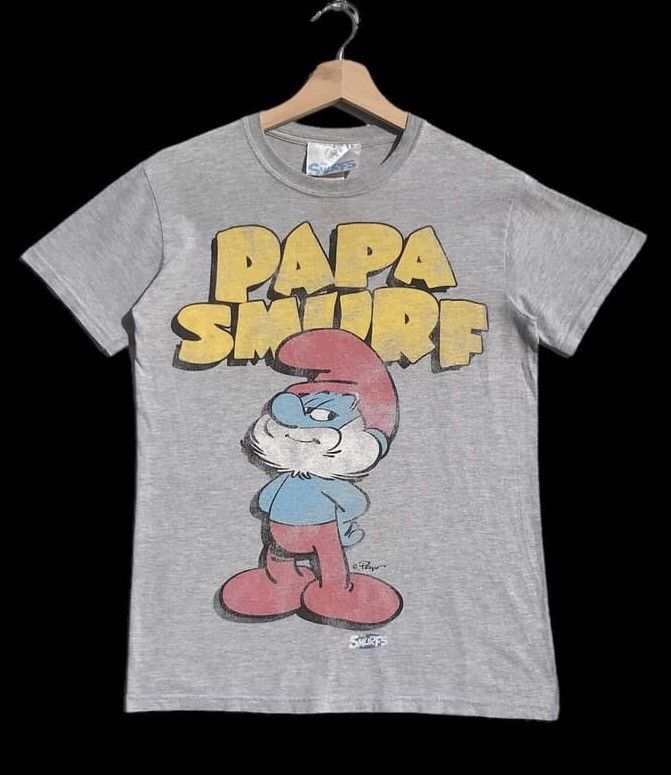 Cartoon Network RARE🔥 The Smurfs Size US S / EU 44-46 / 1 - 1 Thumbnail