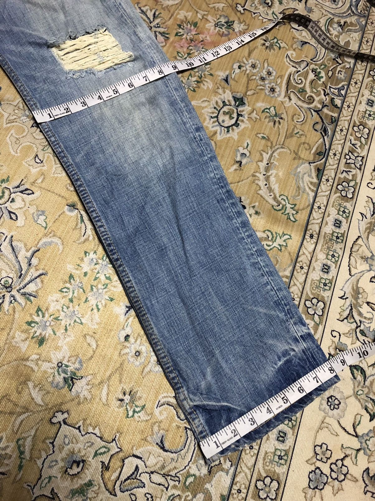 Ruehl No. 925 WASHED BLUE DISTRESSED DENIM BY RUEHL NO 925 Size US 34 / EU 50 - 8 Thumbnail